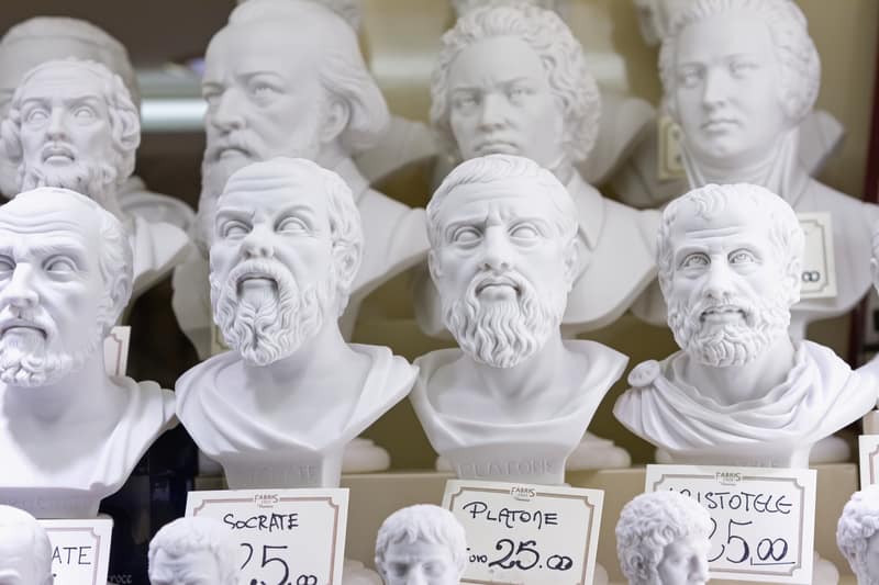 Plaster busts