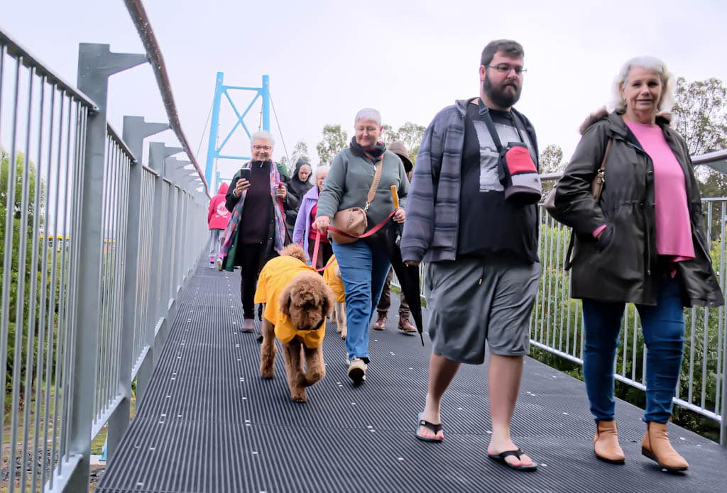 Casino footbridge