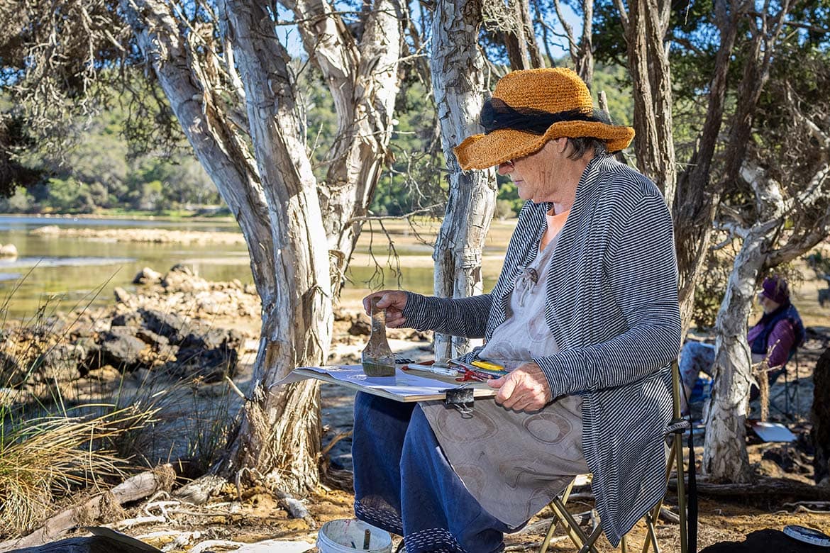 Plein air painters