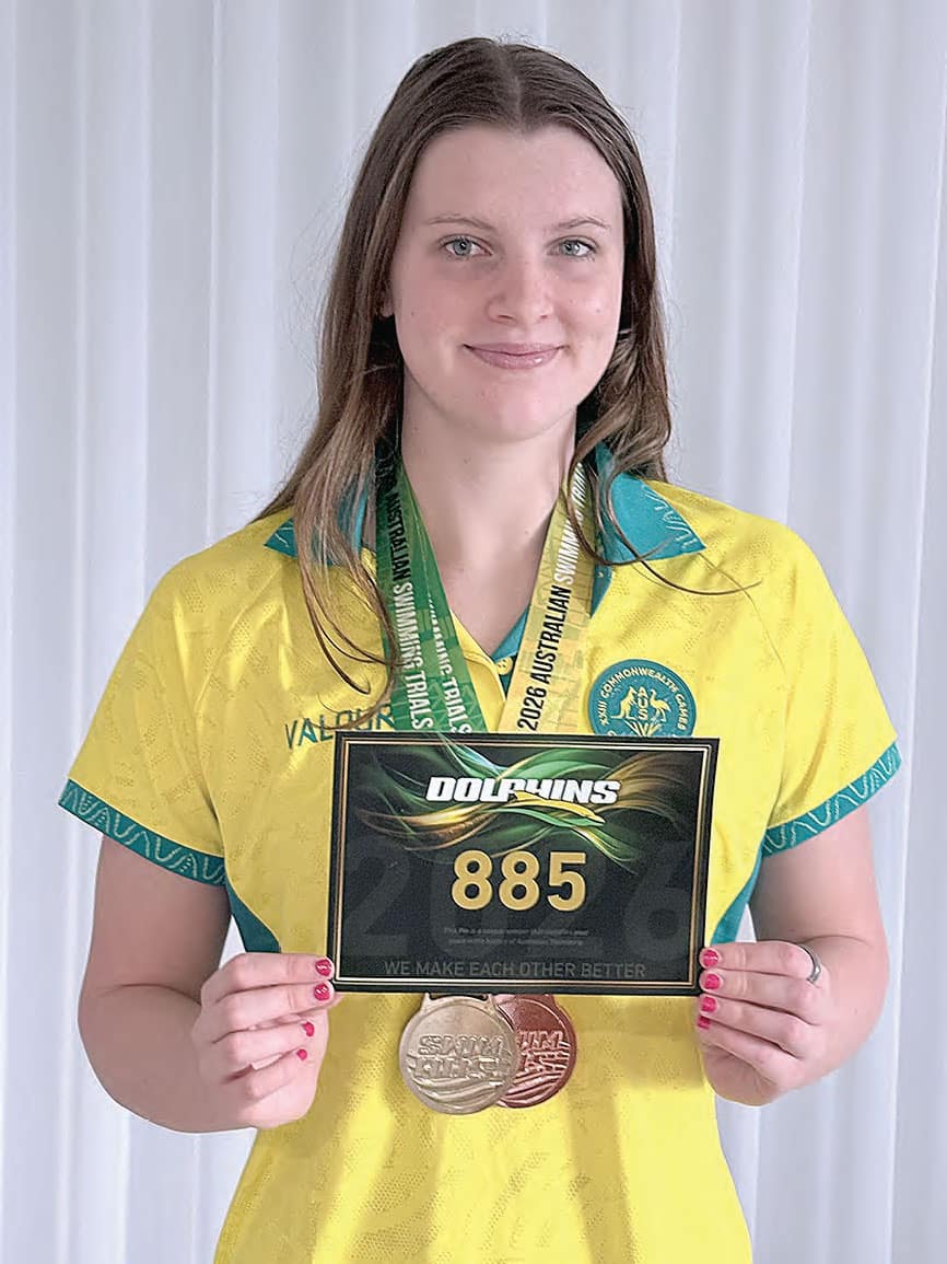 Swimmer aims for ultimate success