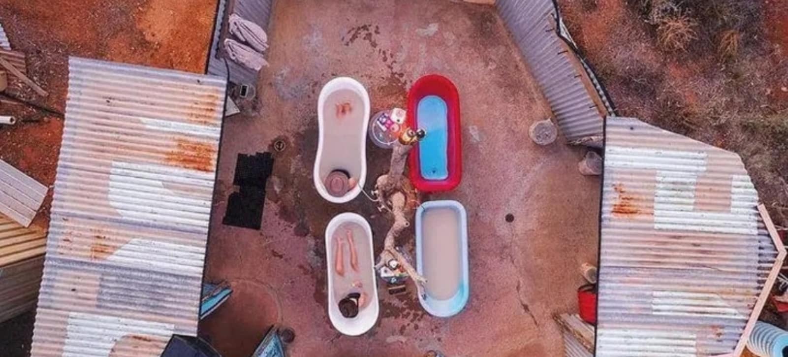 Artesian mud baths