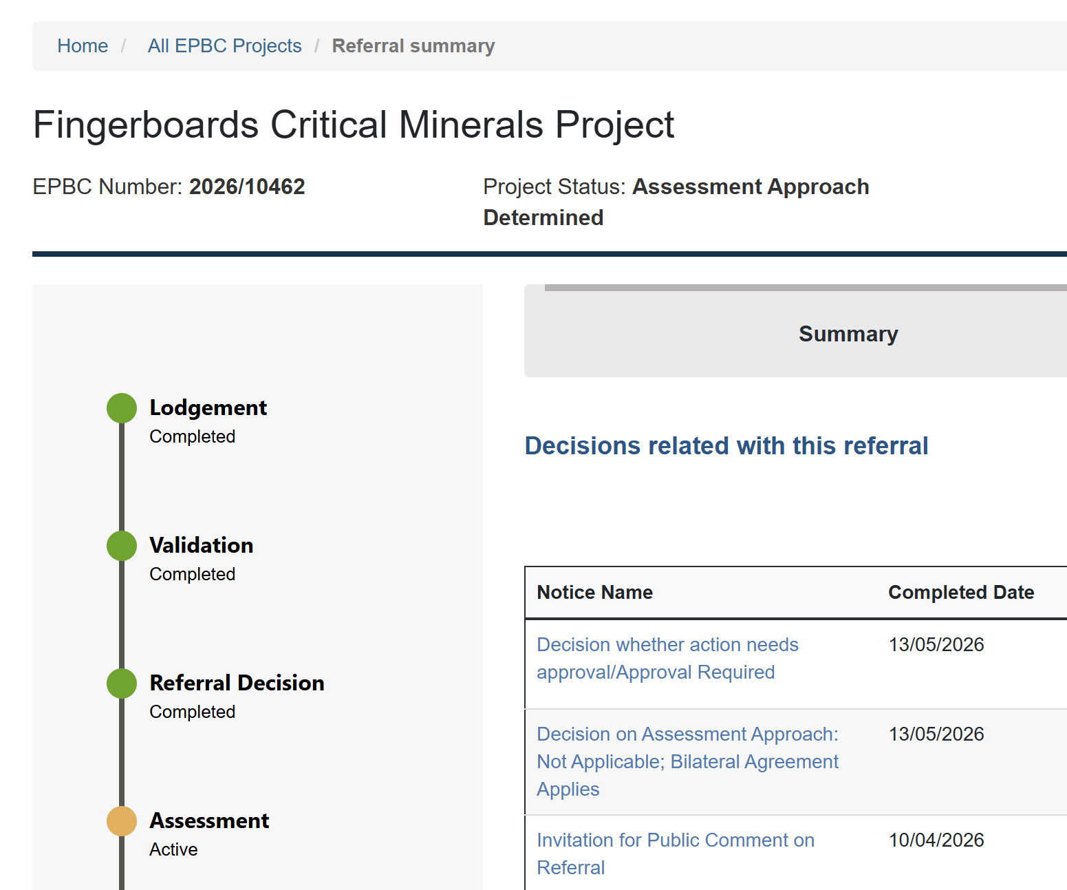Fingerboards mine proposal triggers nuclear action provisions: Mine Free Glenaladale