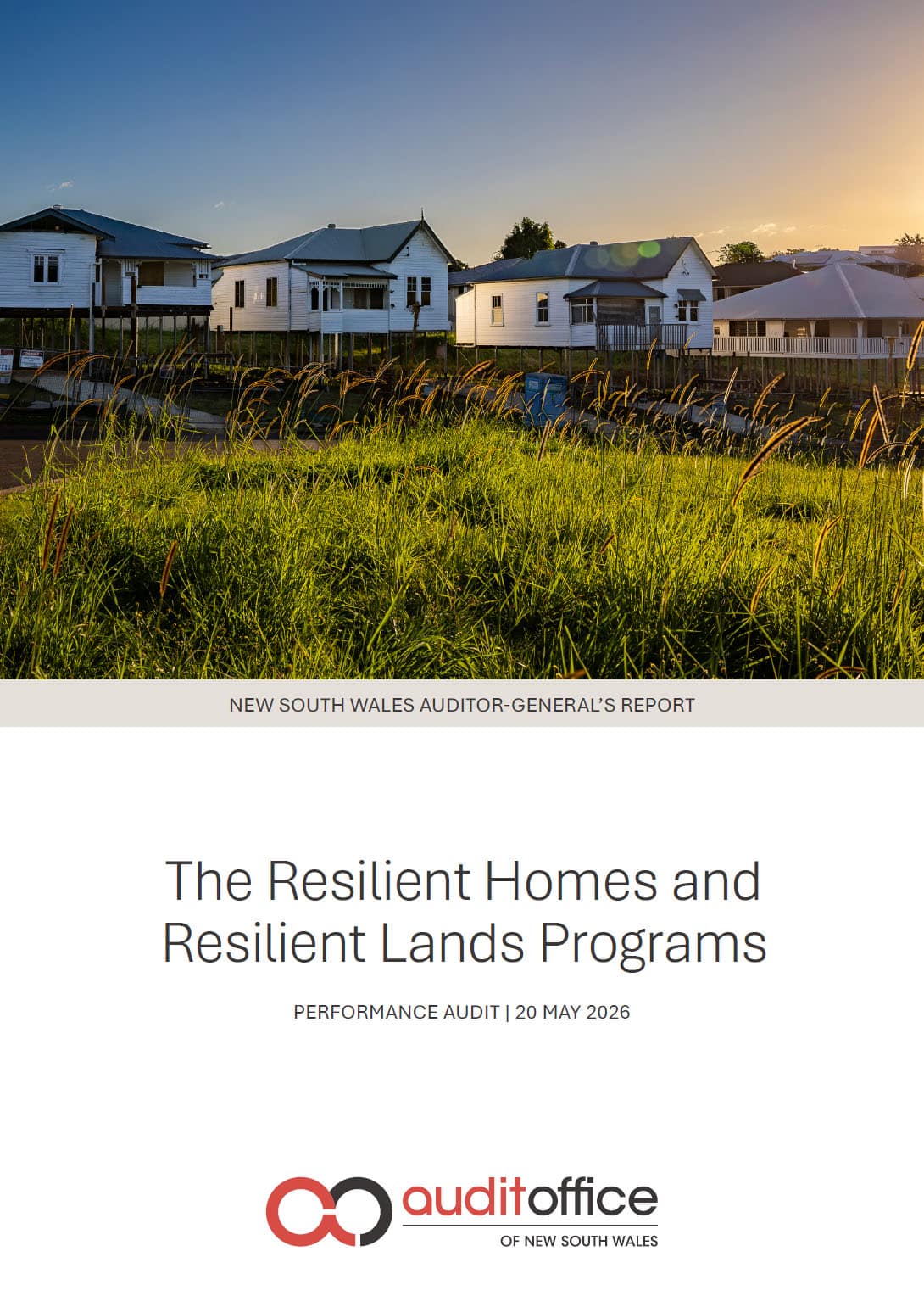 Resilient Homes report cover