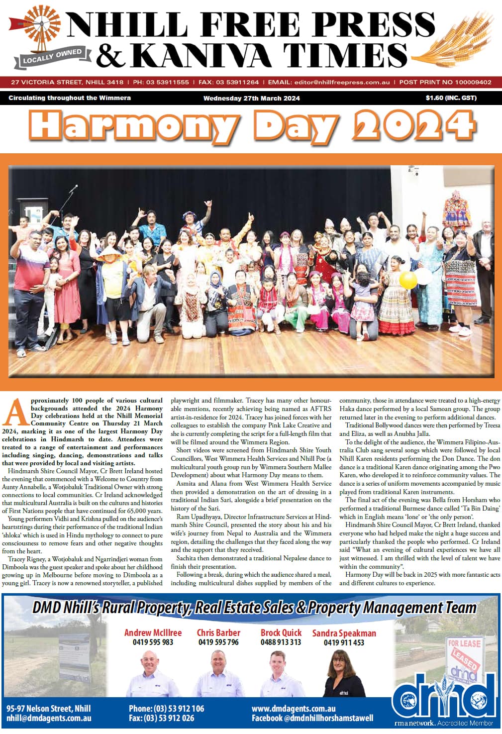 Nhill Free Press & Kaniva Times 27 March 2024