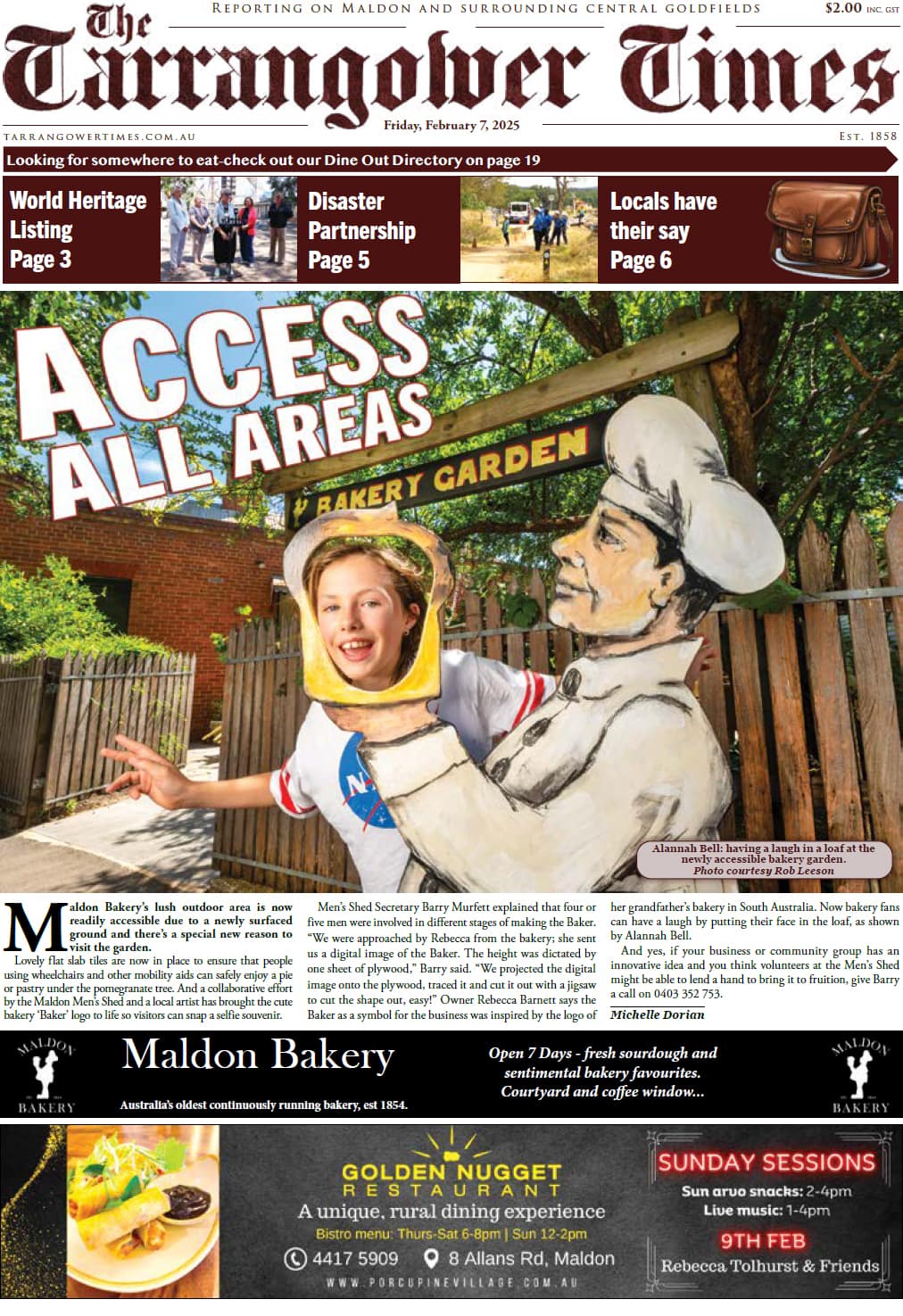 Tarrangower Times 7 February 2025