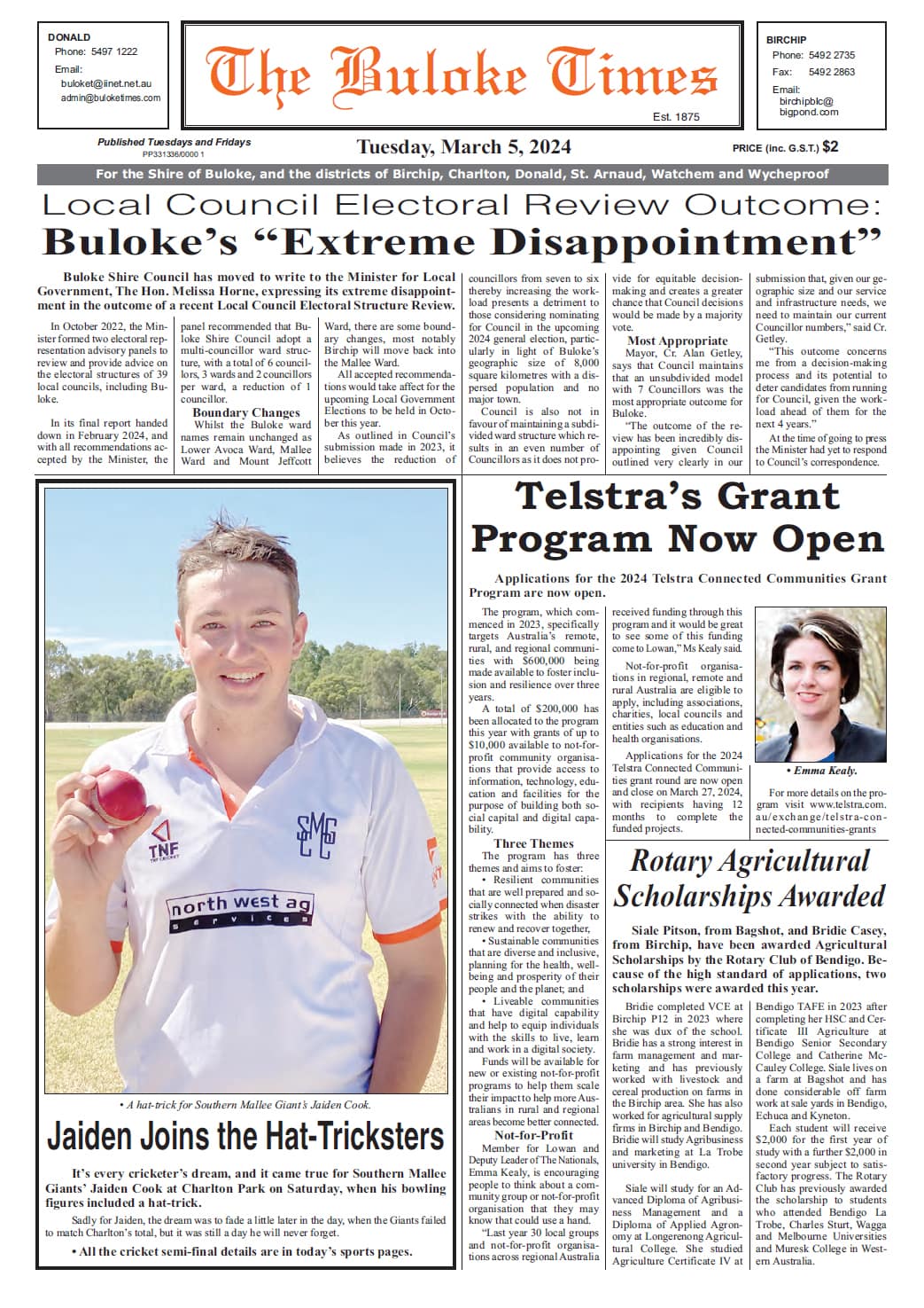 The Buloke Times 5 March 2024