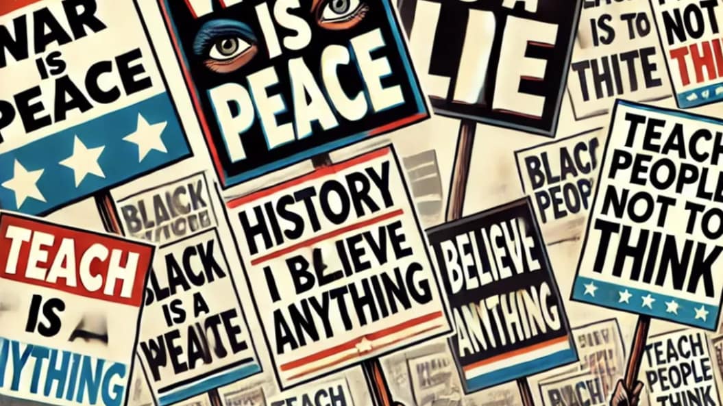 War is Peace cartoon