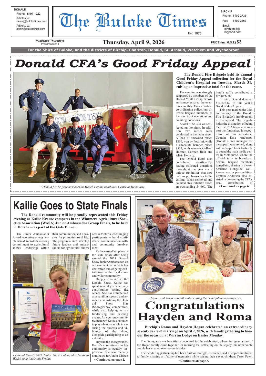 The Buloke Times, 9 April 2026