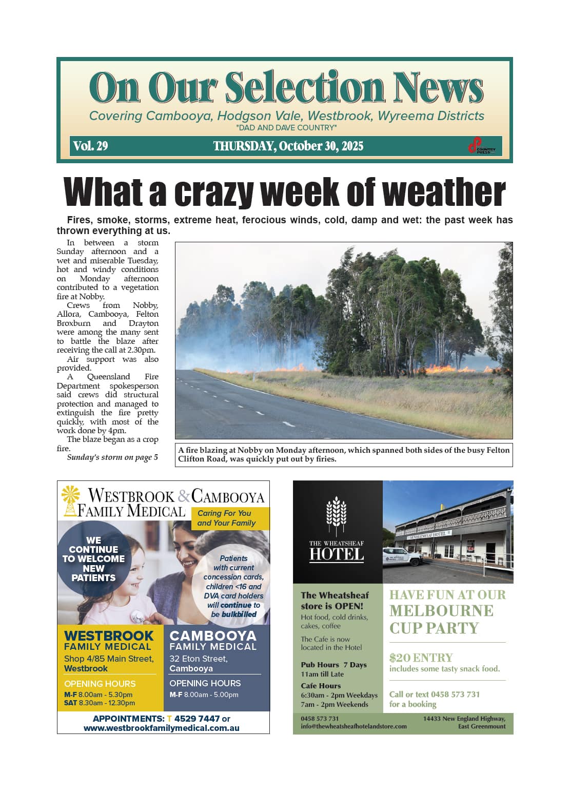 On Our Selection News 30 October 2025