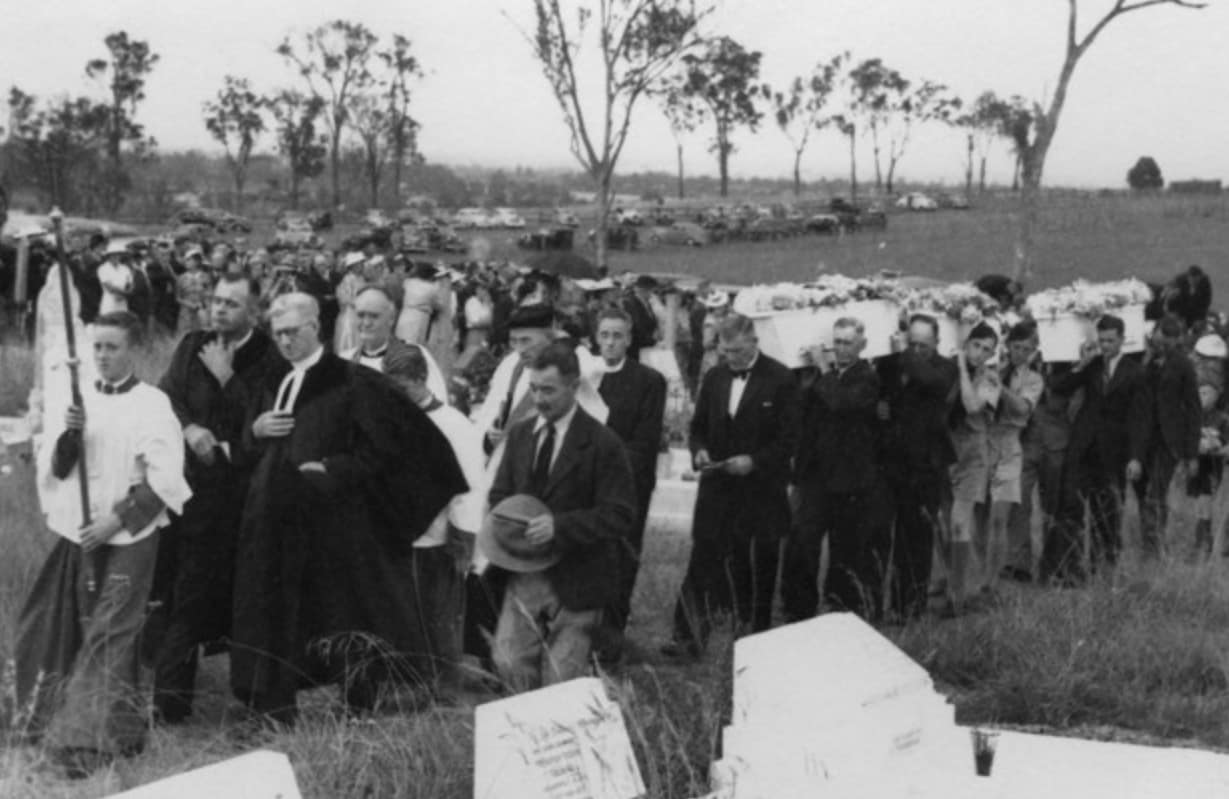 Grafton Scouts funeral