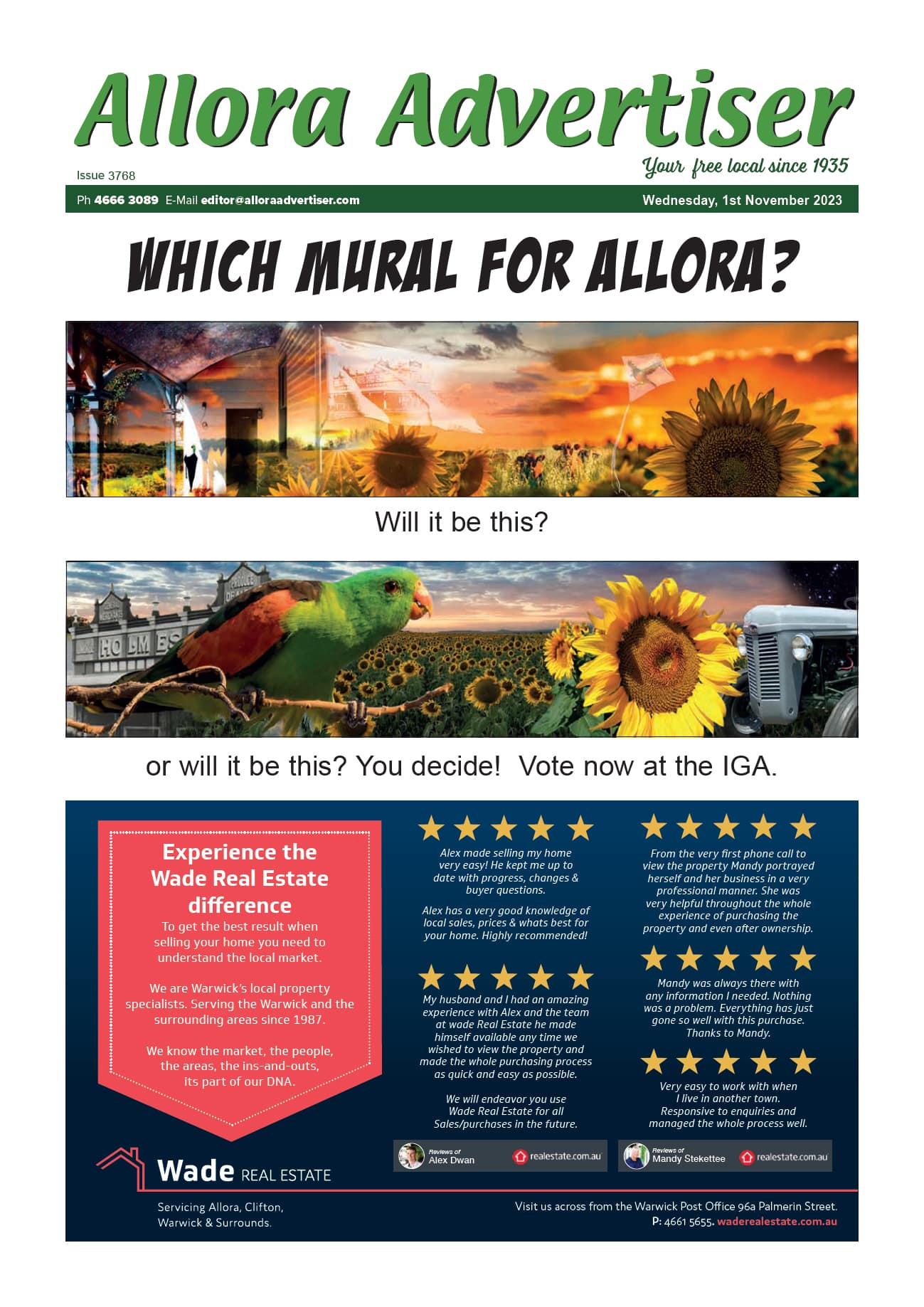 Allora Advertiser 1 November 2023