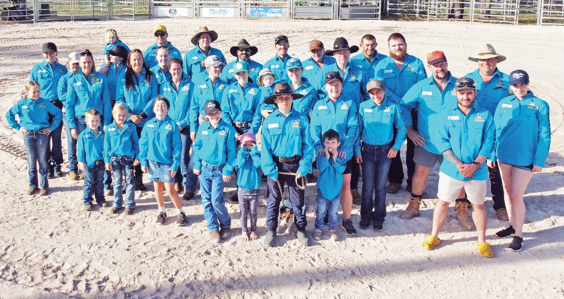 Weipa Bullride crew