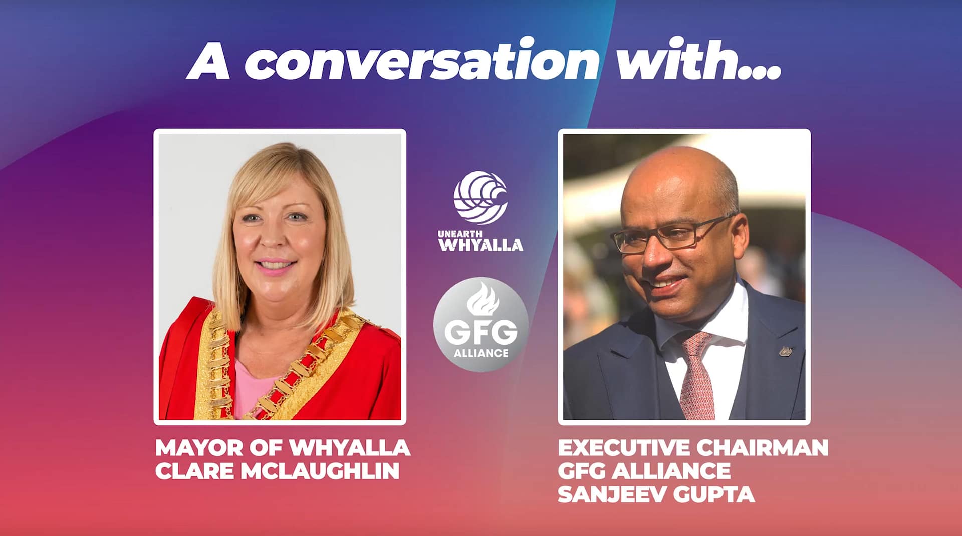 Screenshot Whyally mayor and Sanjeev Gutpa