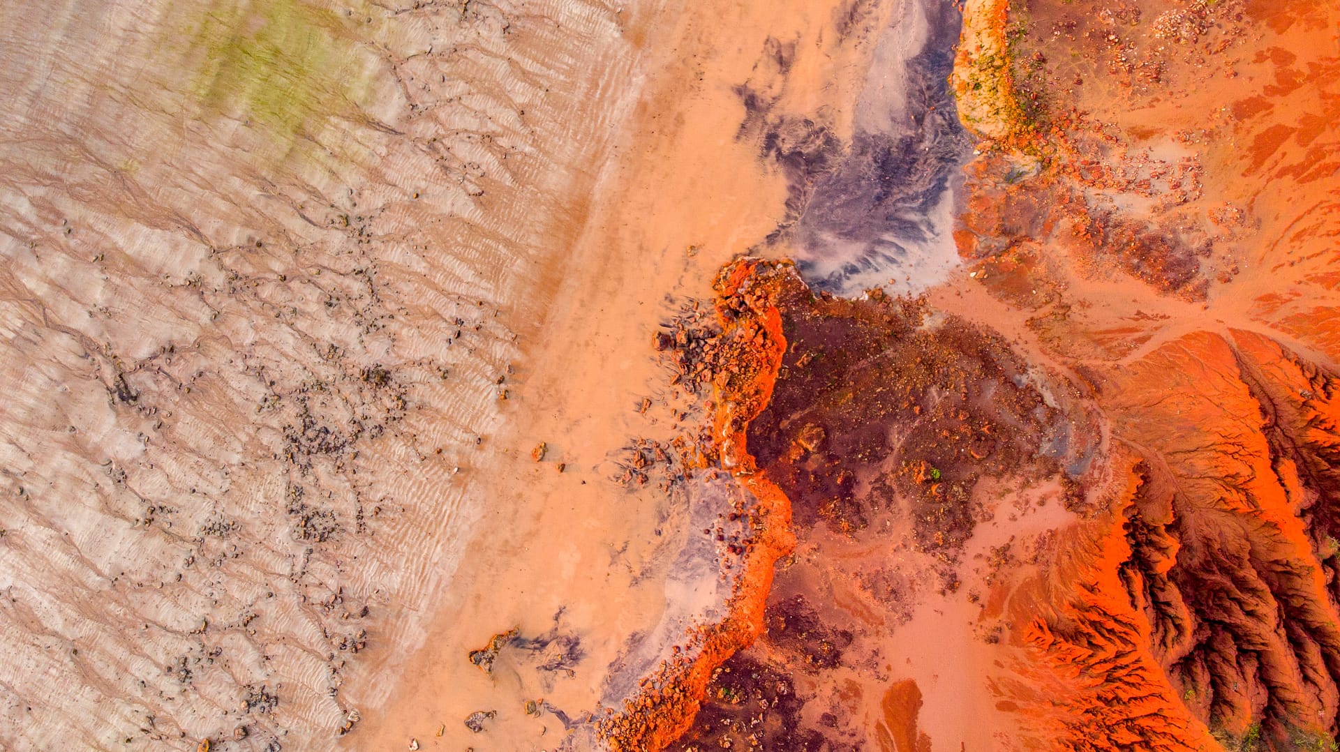 Pilbara aerial shot