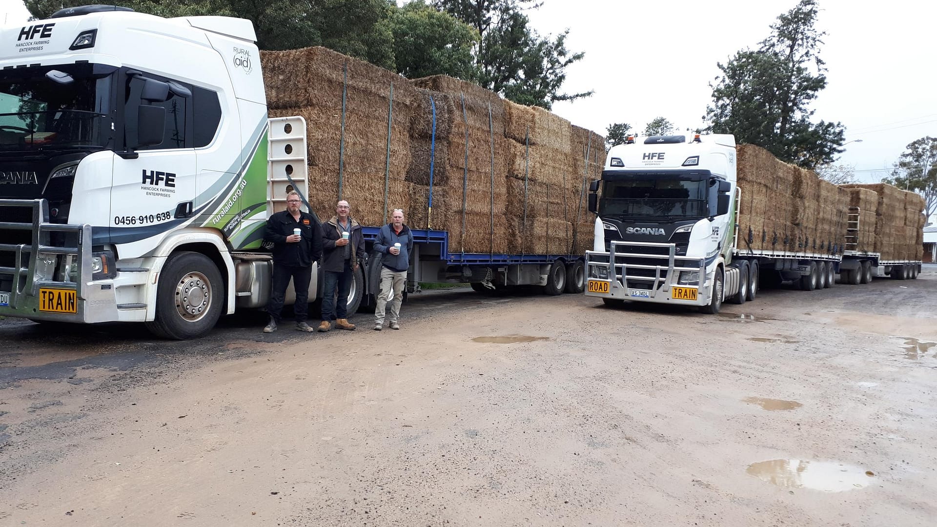 Narromine hay drop