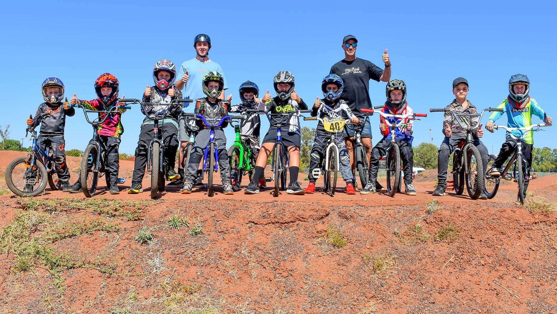 Tennant Creek BMX kids