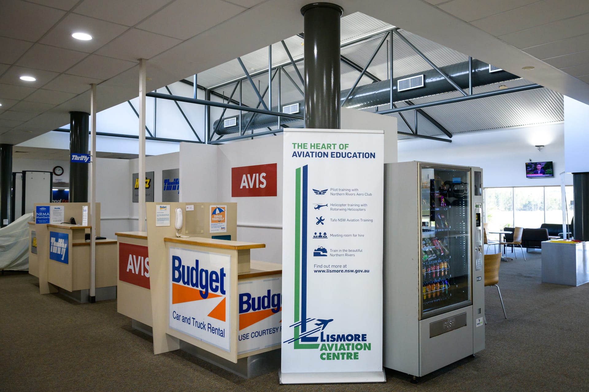 Businesse at Lismore airport