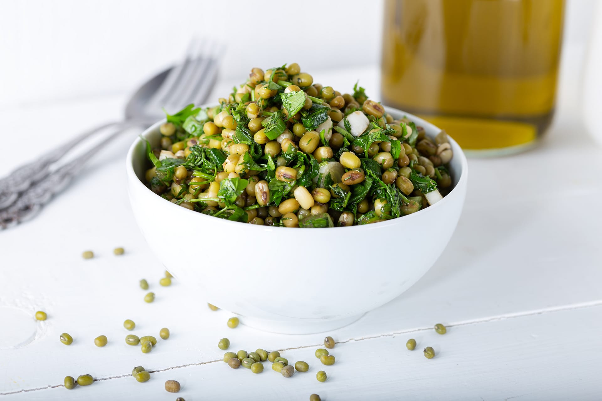 Mung bean salad