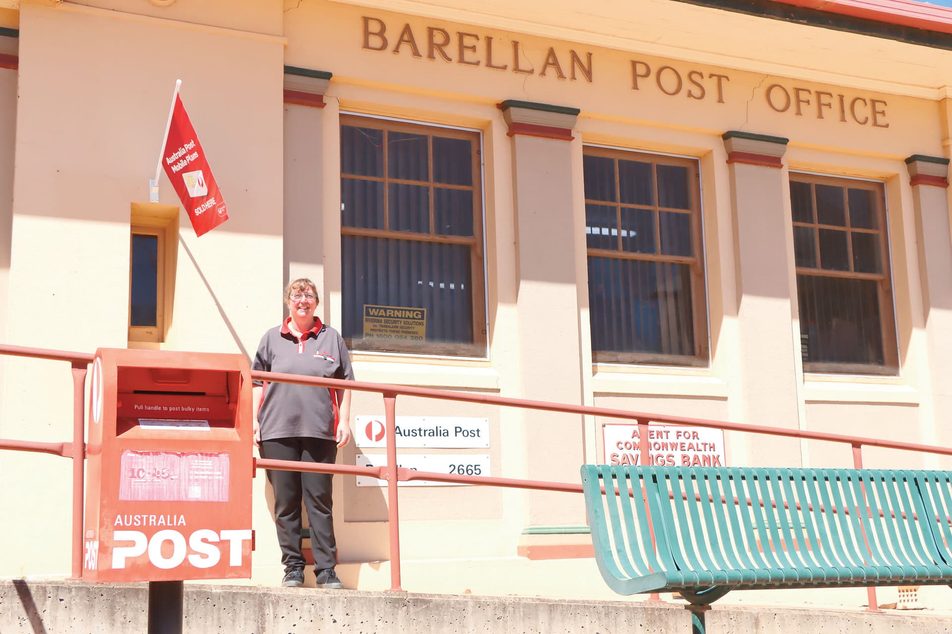 Barellan PO and Fiona Kibble