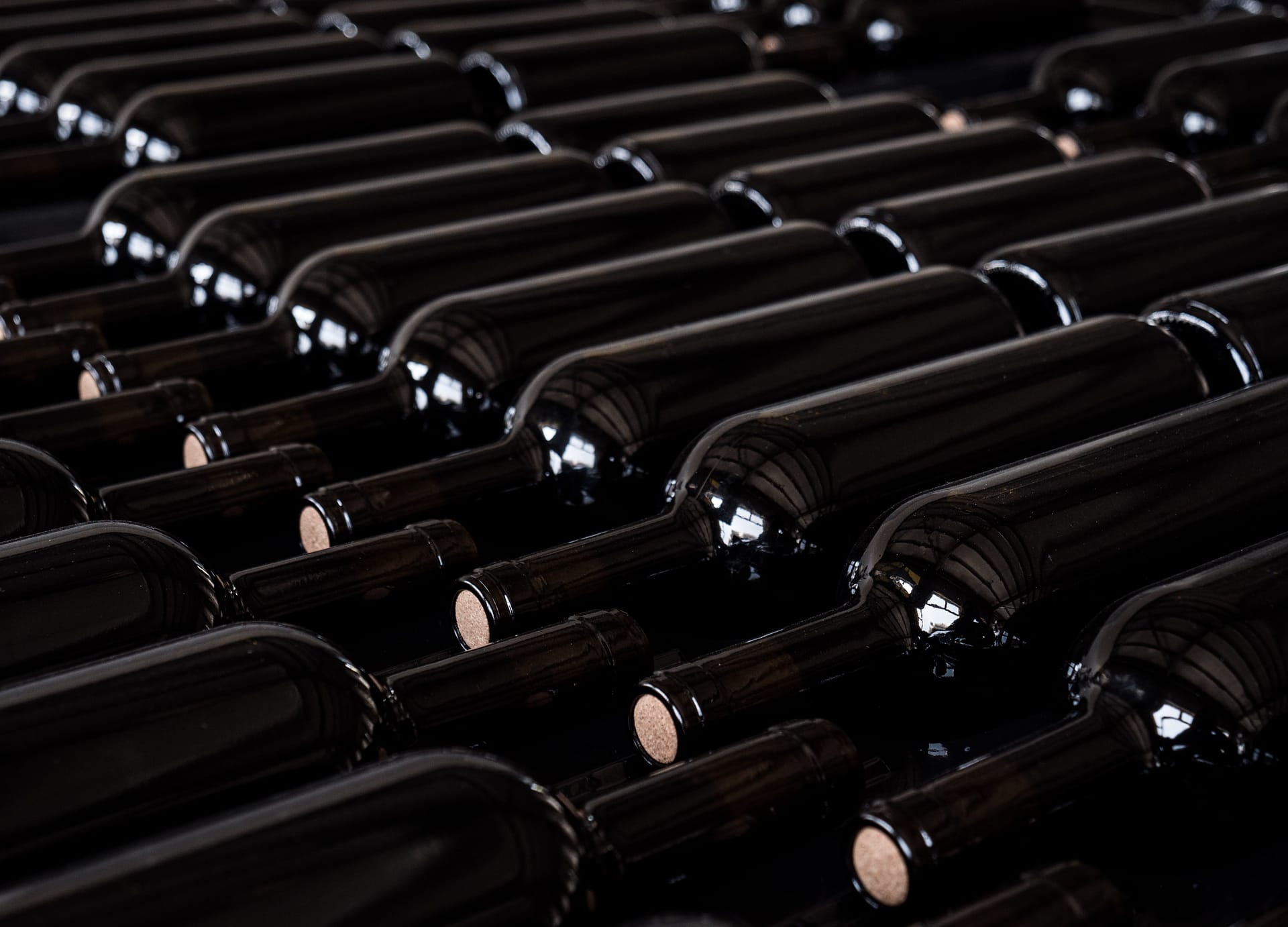Wine bottles