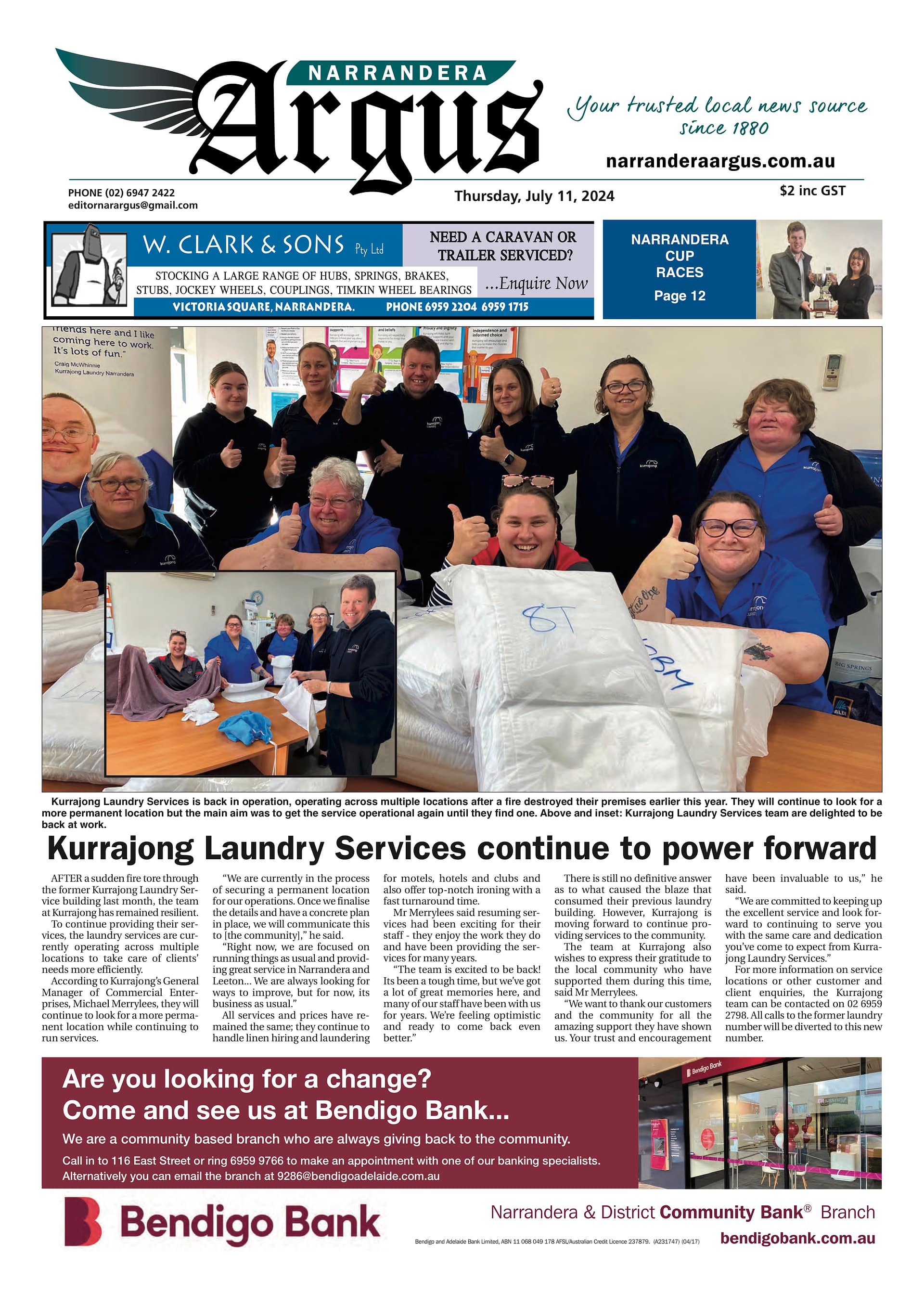 Narrandera Argus 11 July 2024