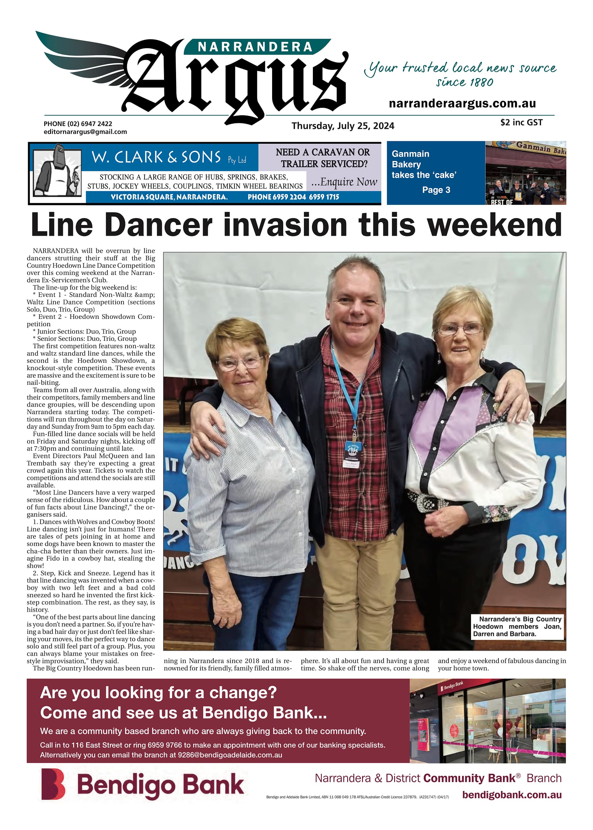 Narrandera Argus 25 July 2024