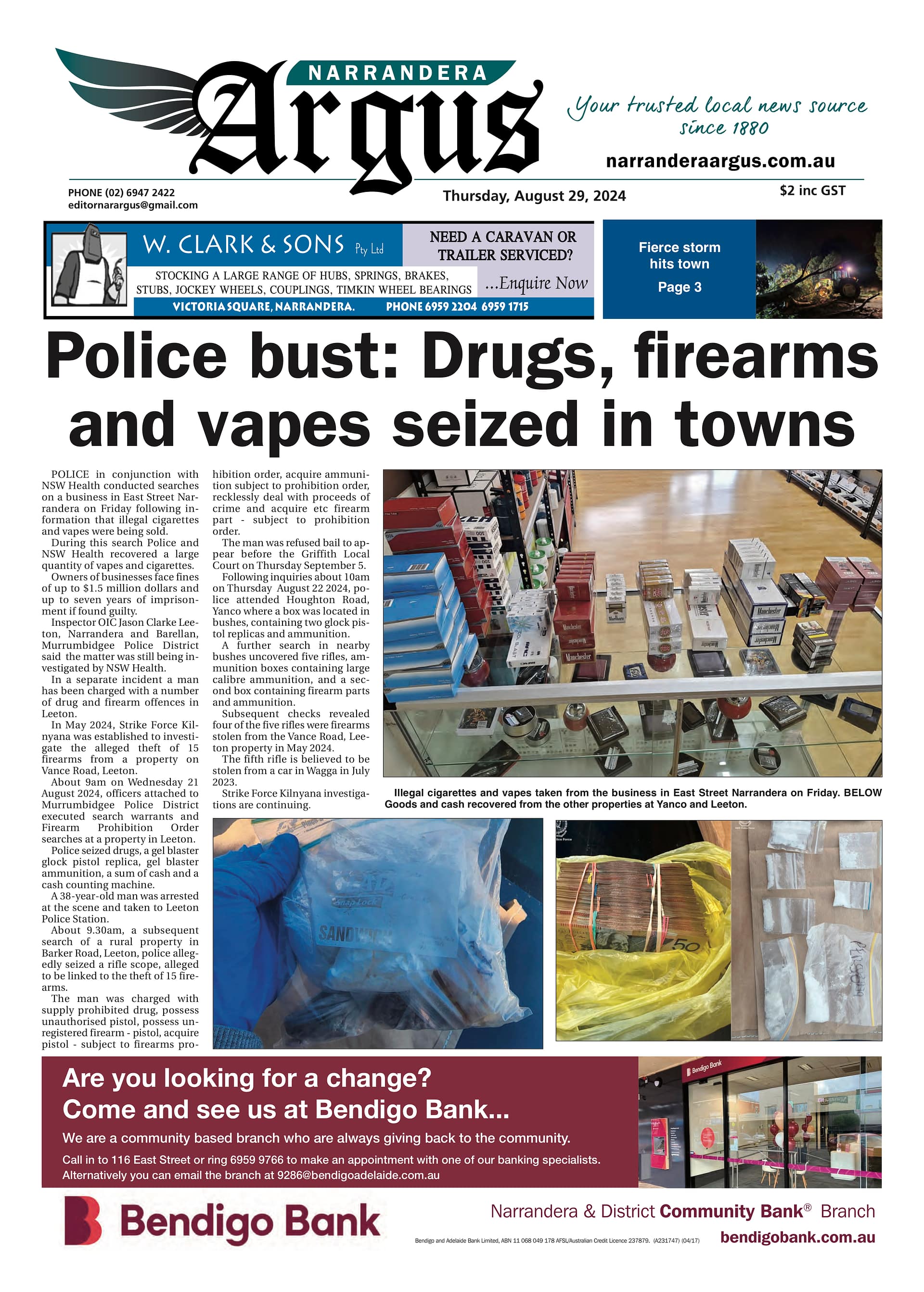 Narrandera Argus 29 August 2024