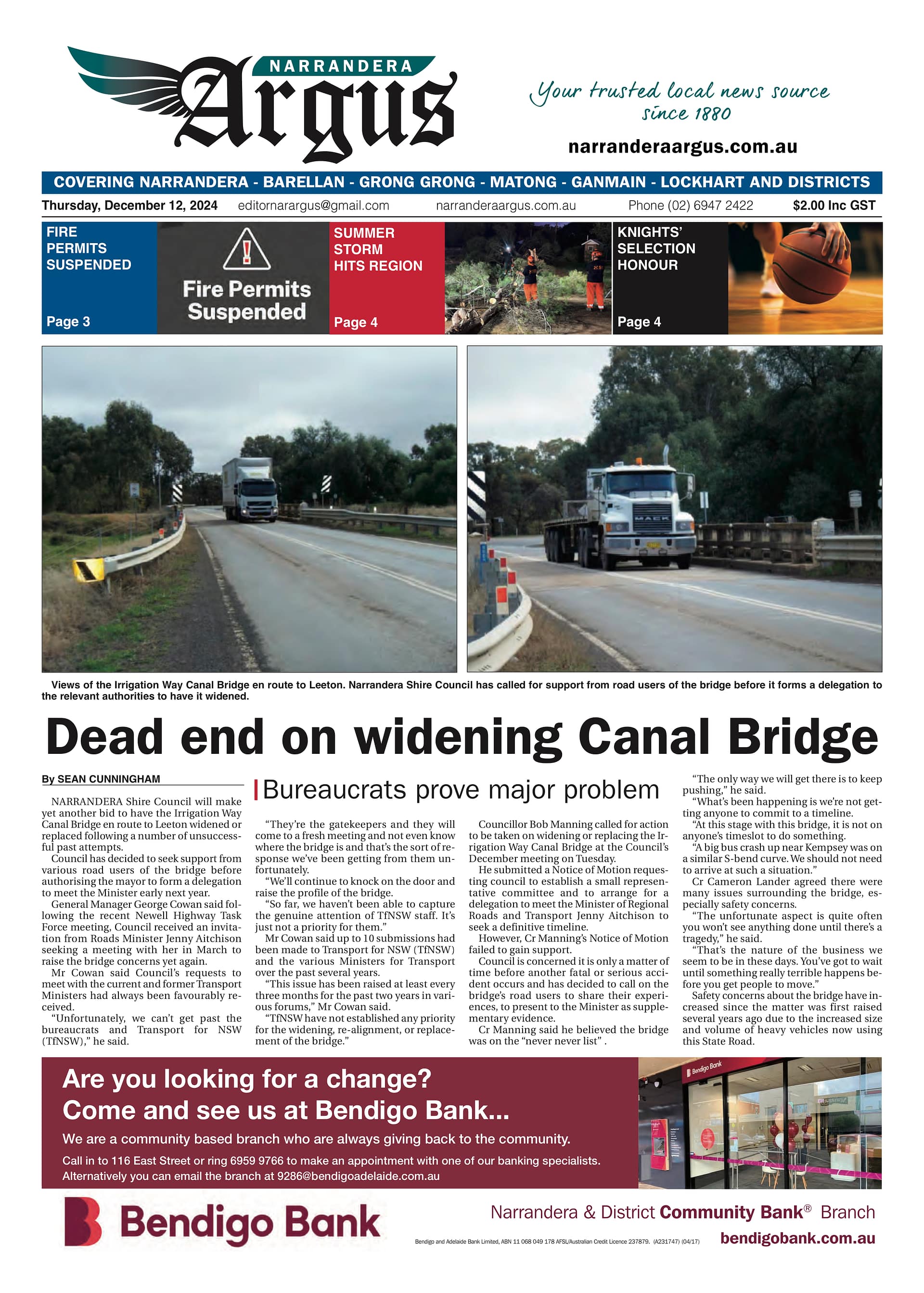 Narrandera Argus 12 December 2024