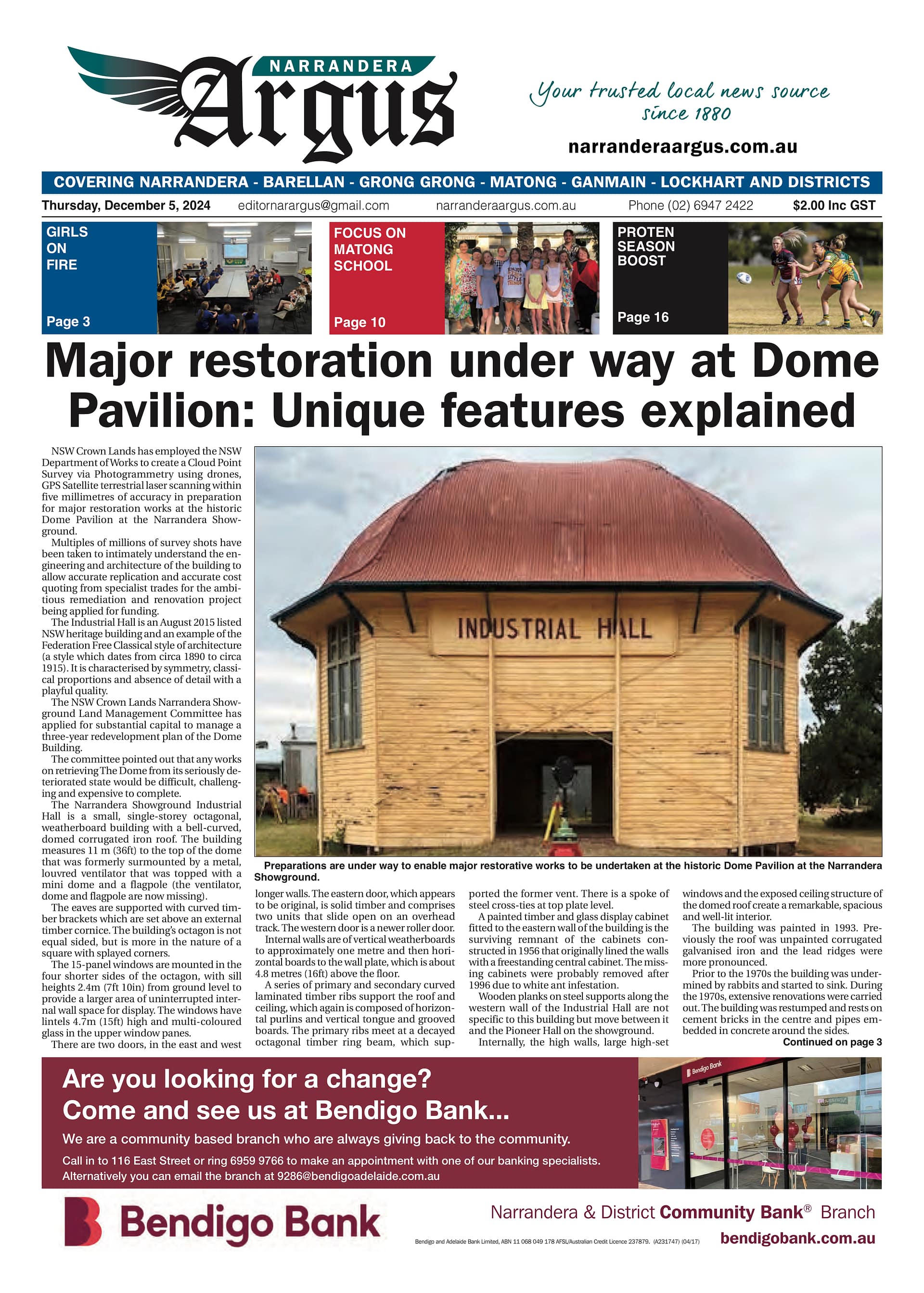 Narrandera Argus 5 December 2024
