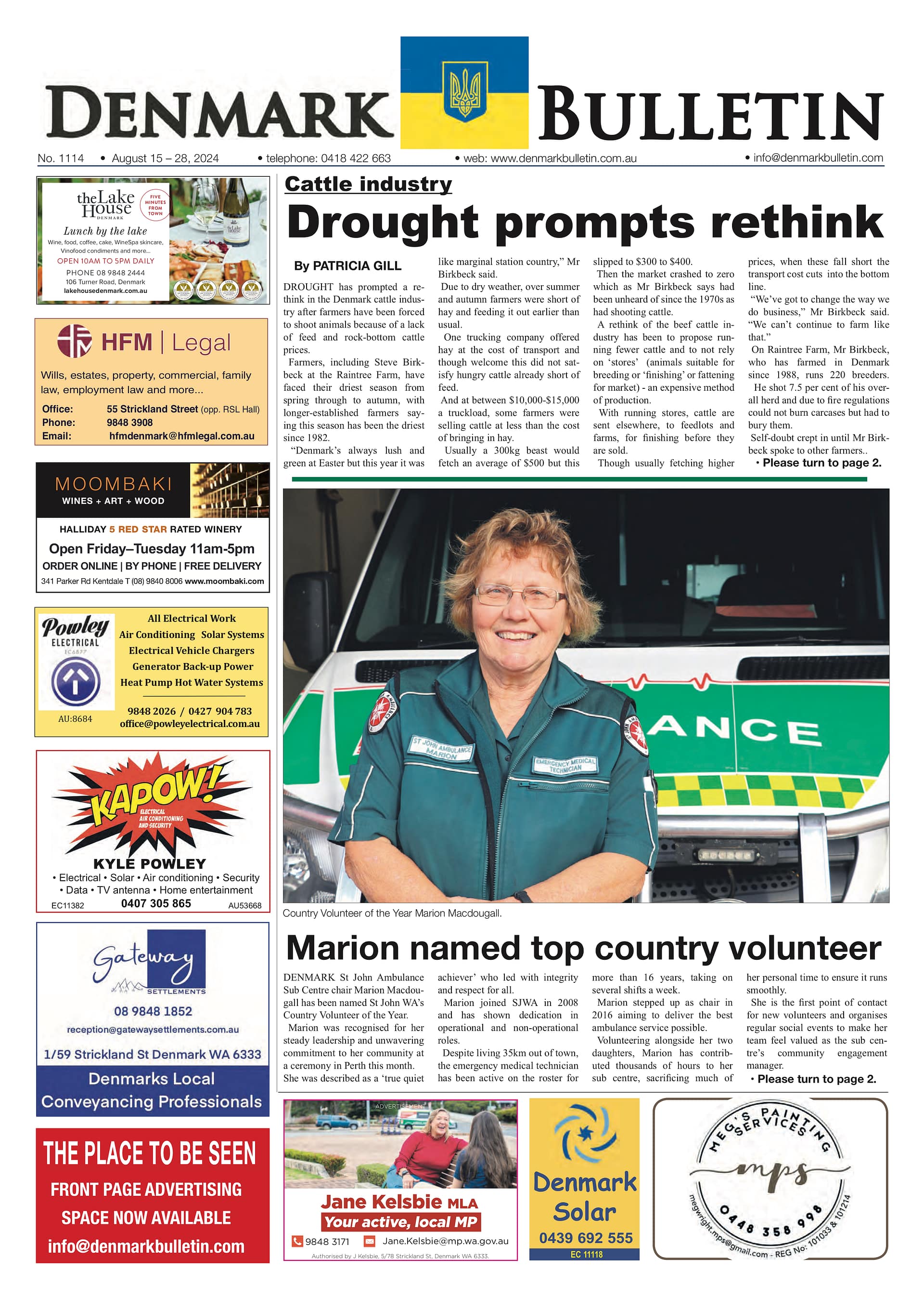 Denmark Bulletin 15 August 2024