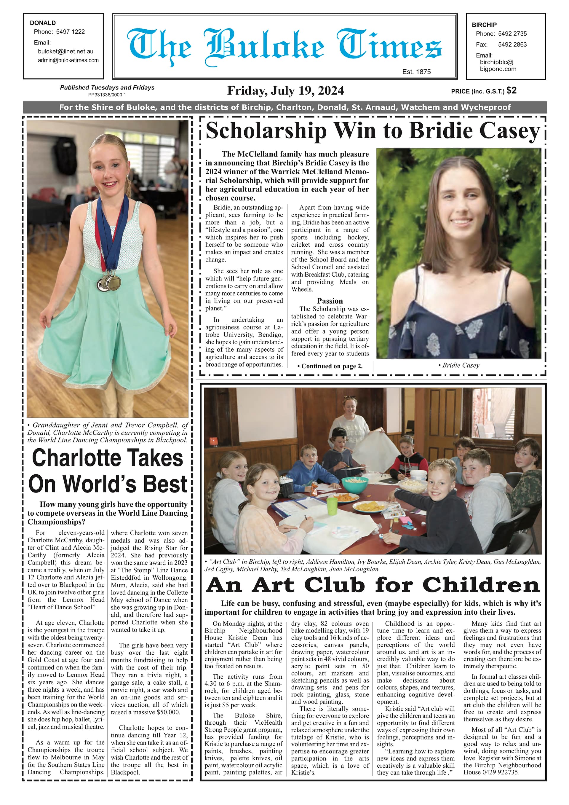 The Buloke Times 19 July 2024
