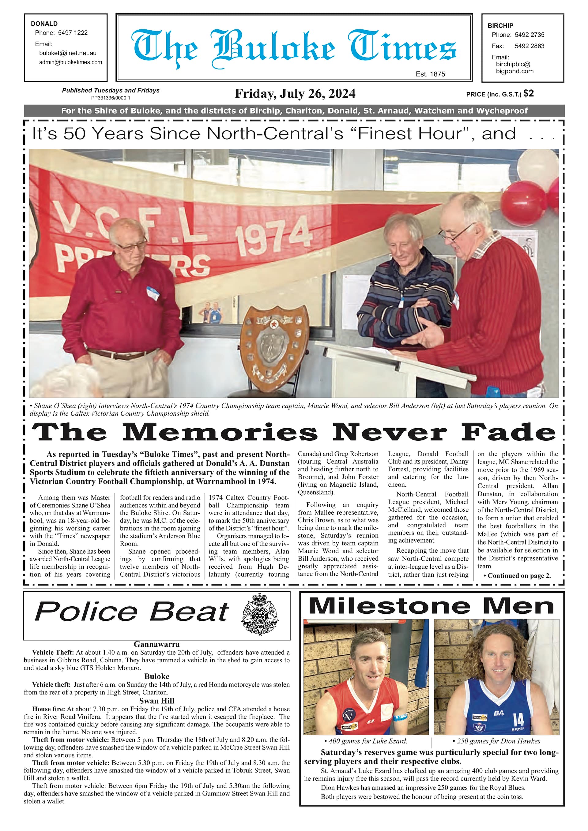 The Buloke Times 26 July 2024