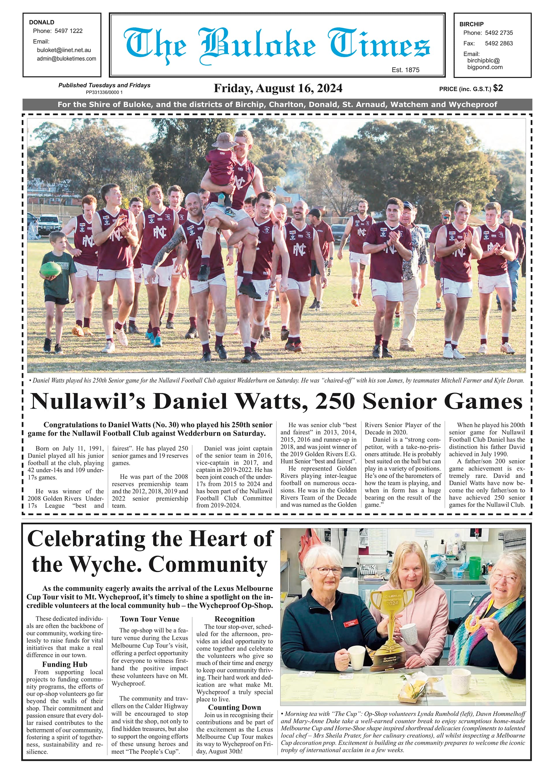 The Buloke Times 16 August 2024