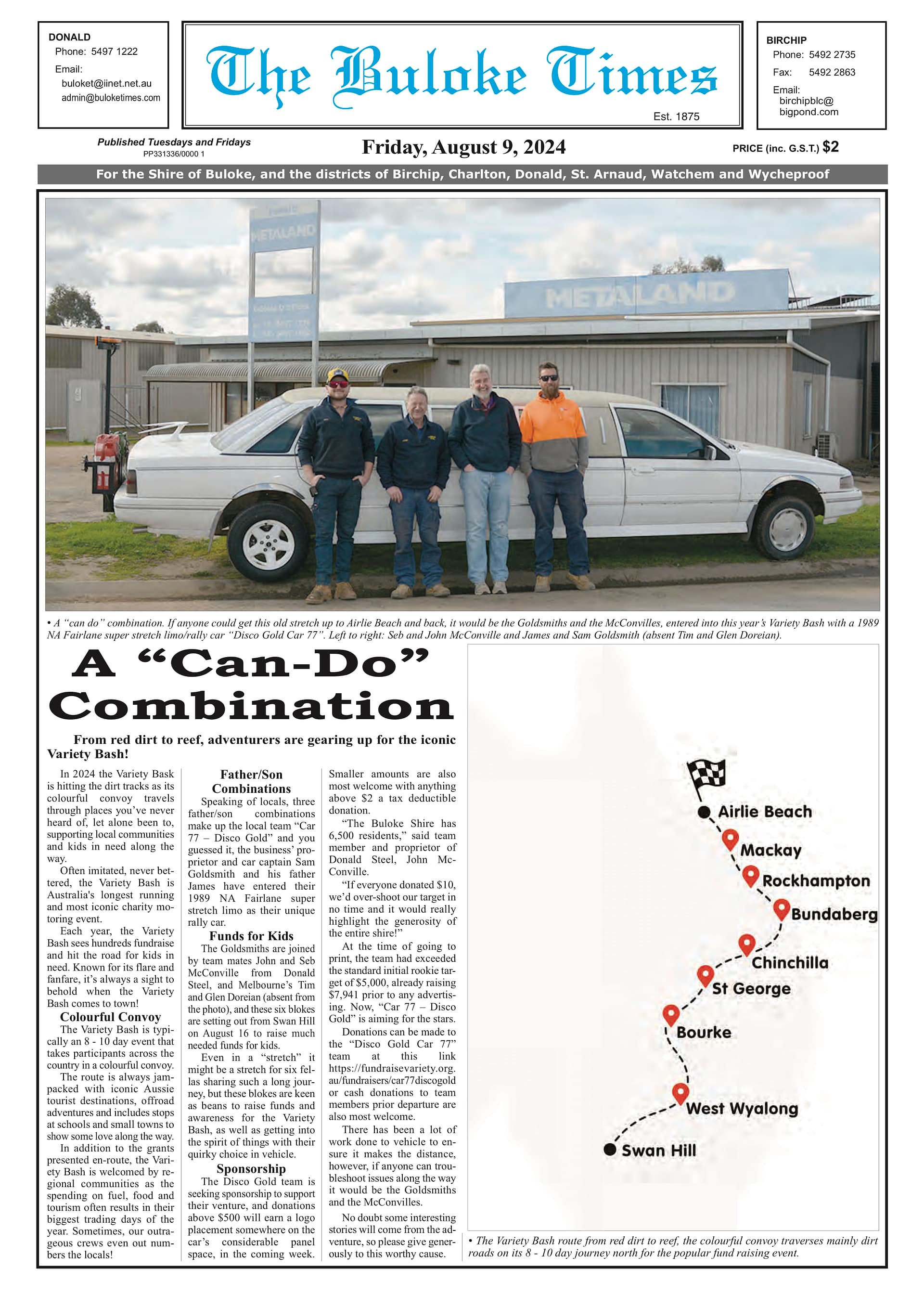 The Buloke Times 9 August 2024