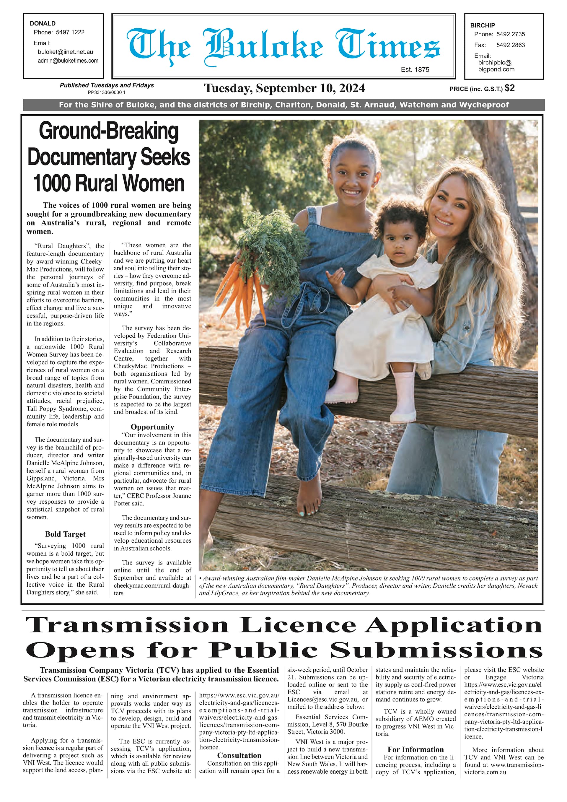 The Buloke Times 10 September 2024