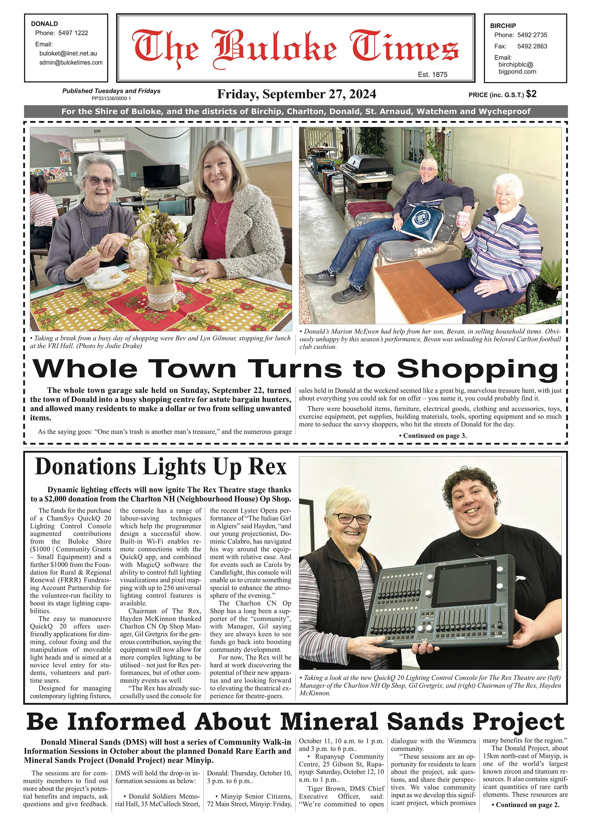 The Buloke Times 27 September 2024