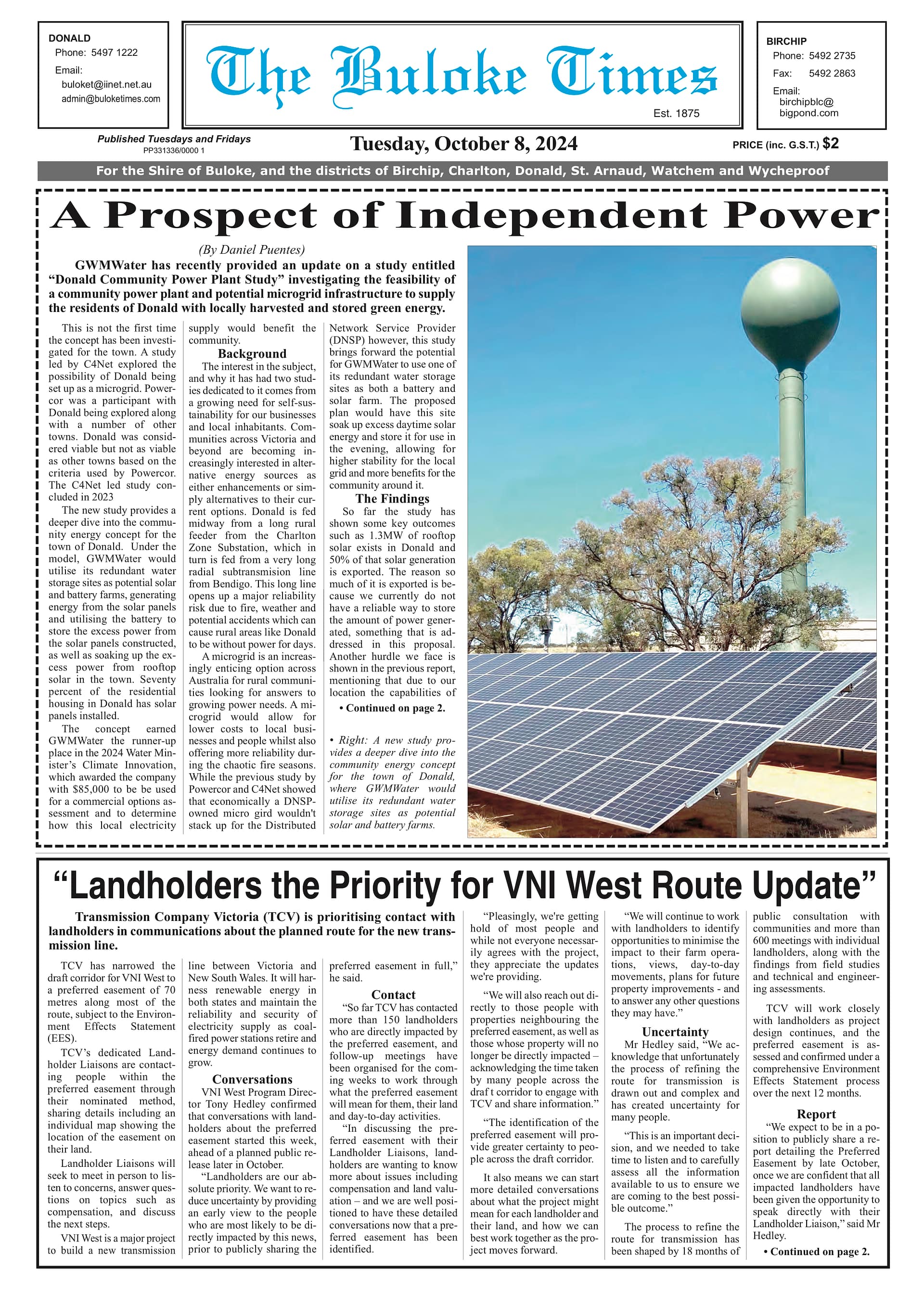 The Buloke Times 8 October 2024