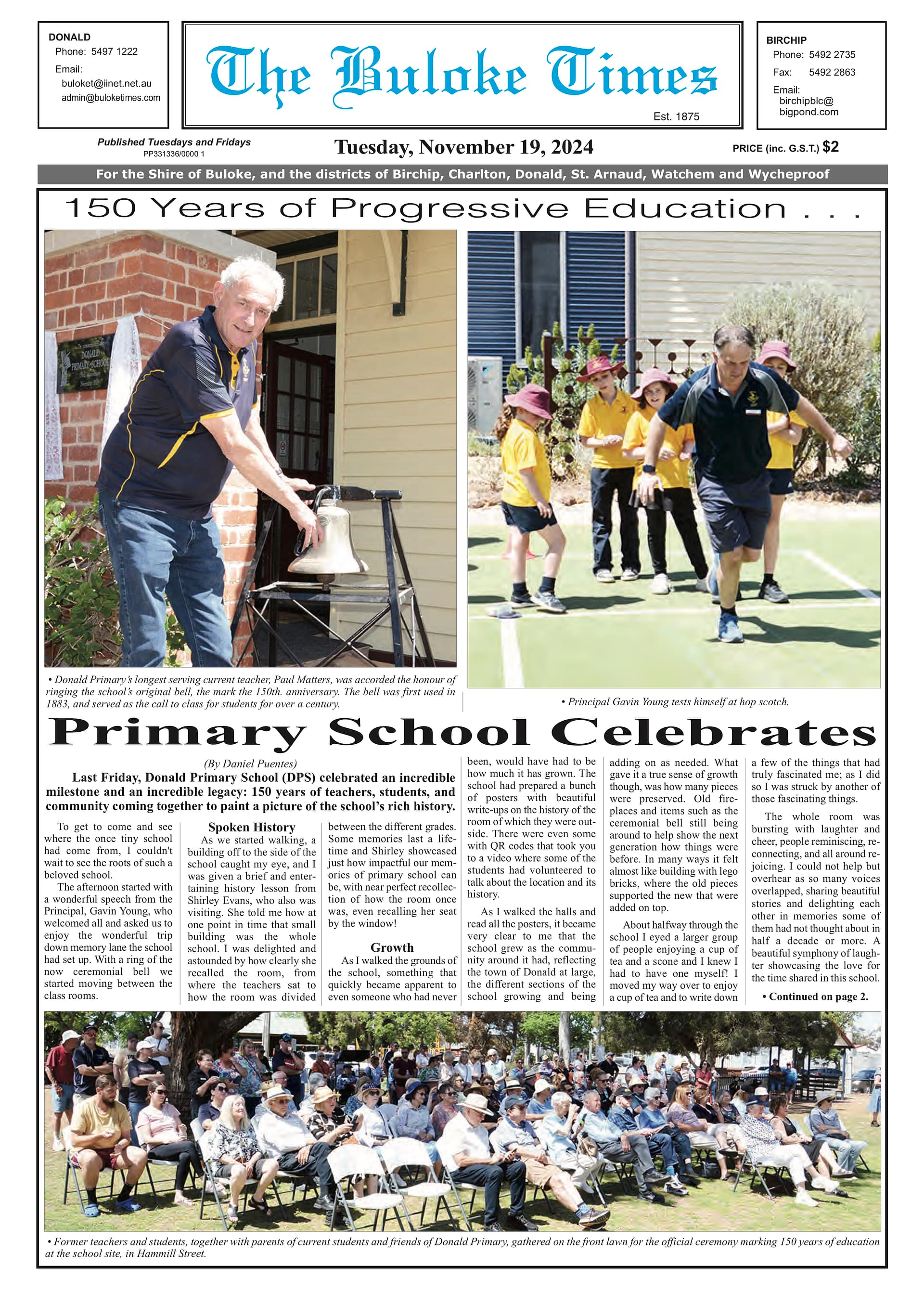 The Buloke Times 19 November 2024