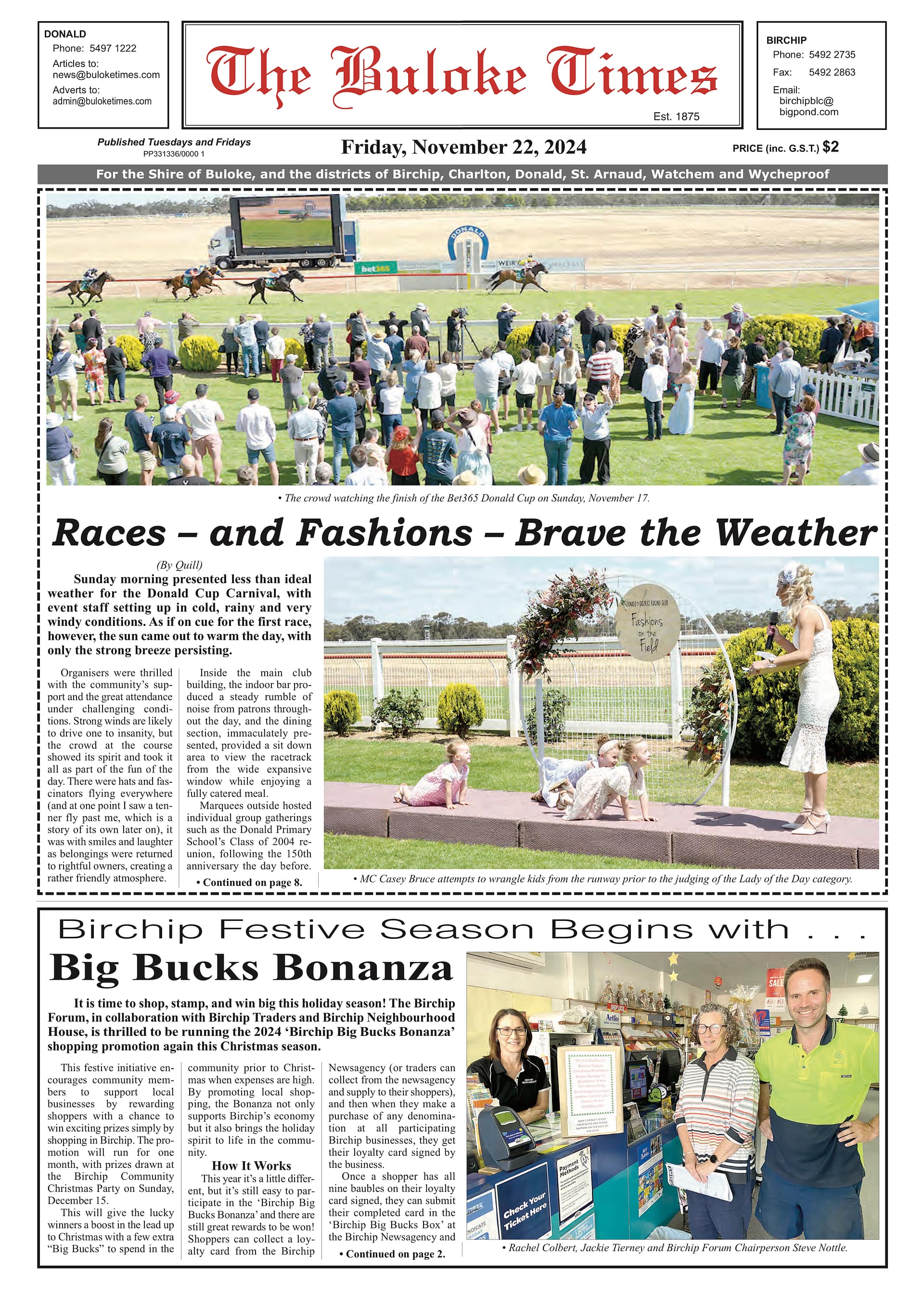 The Buloke Times 22 November 2024