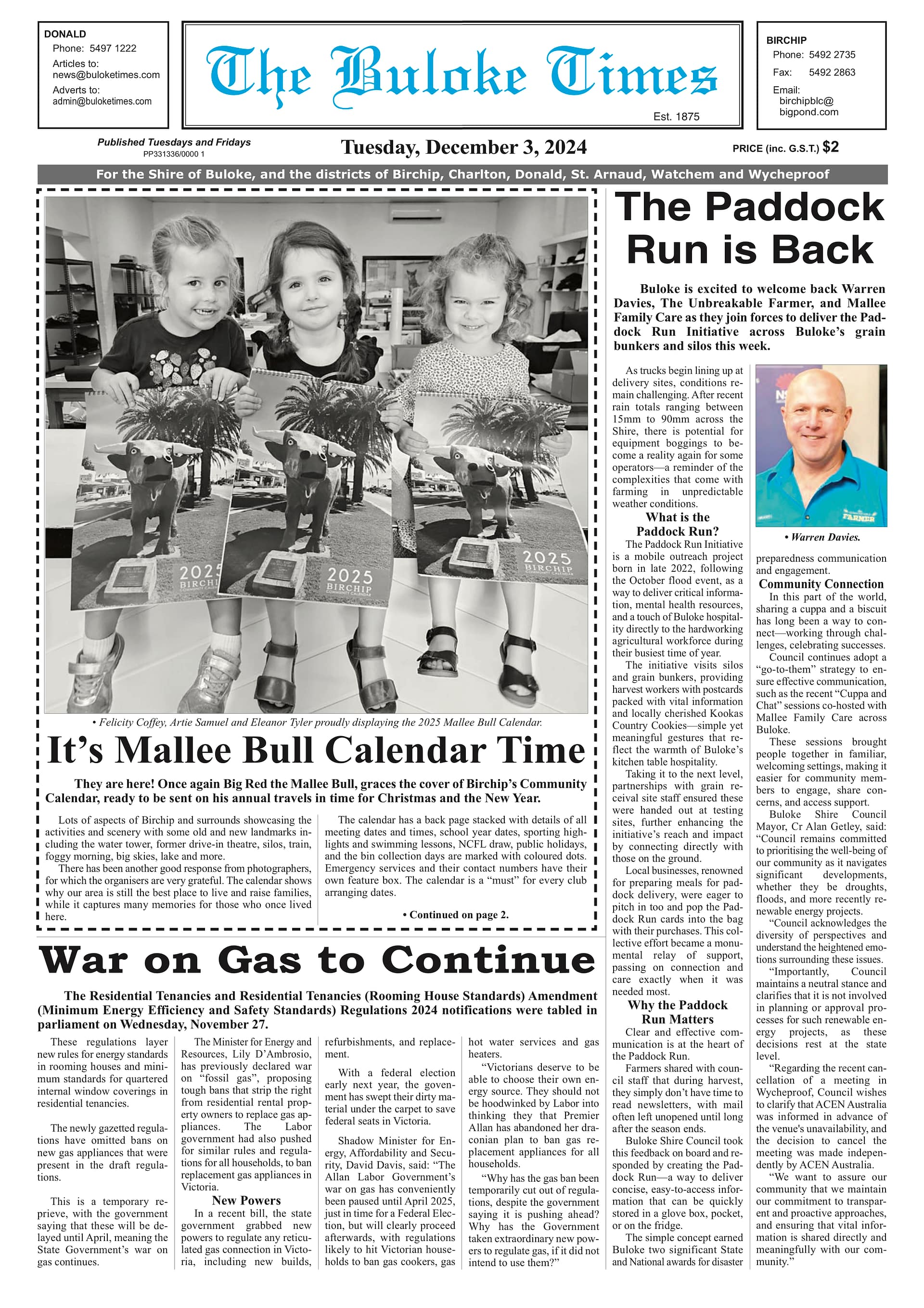The Buloke Times 3 December 2024