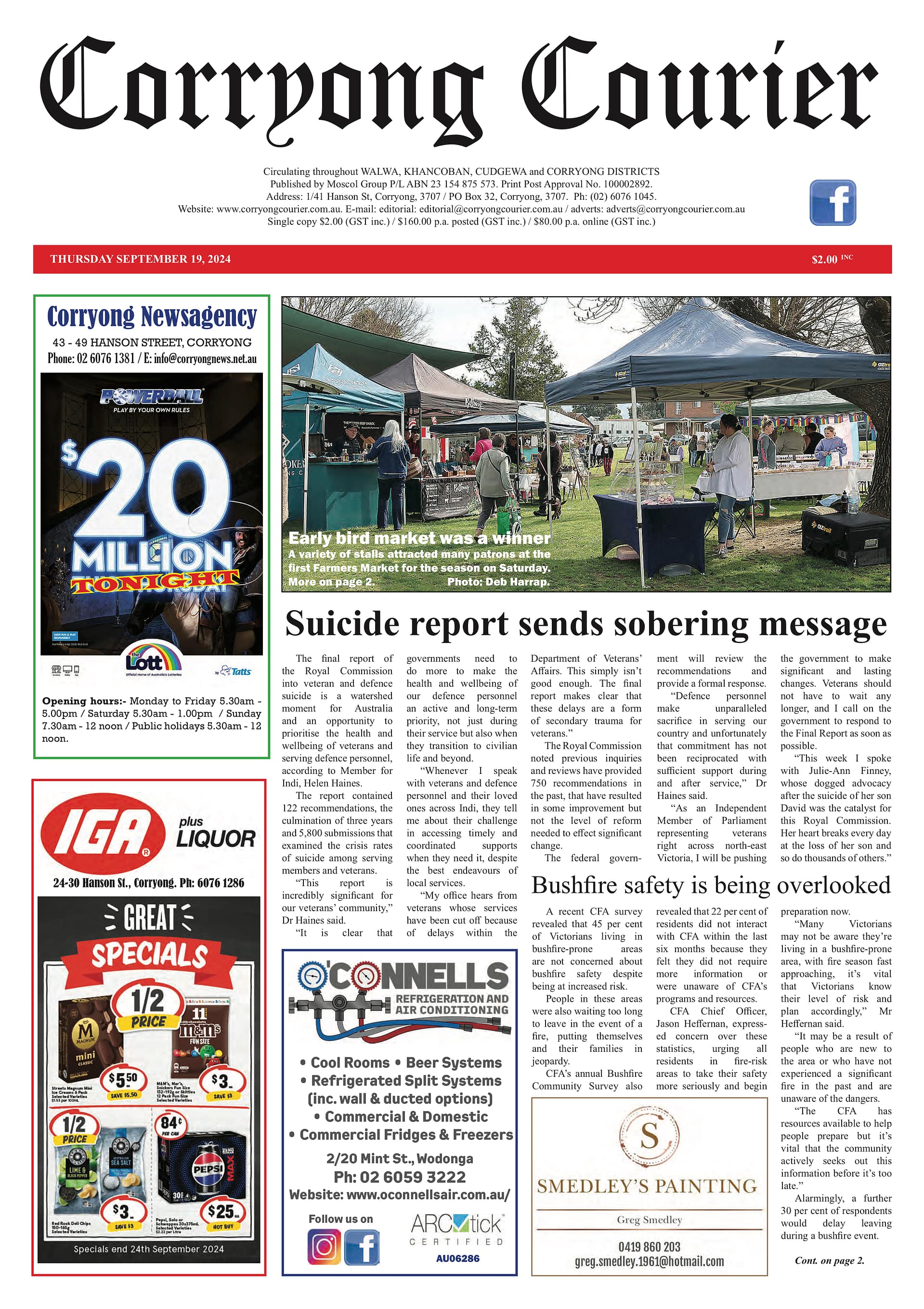 Corryong Courier 19 September 2024
