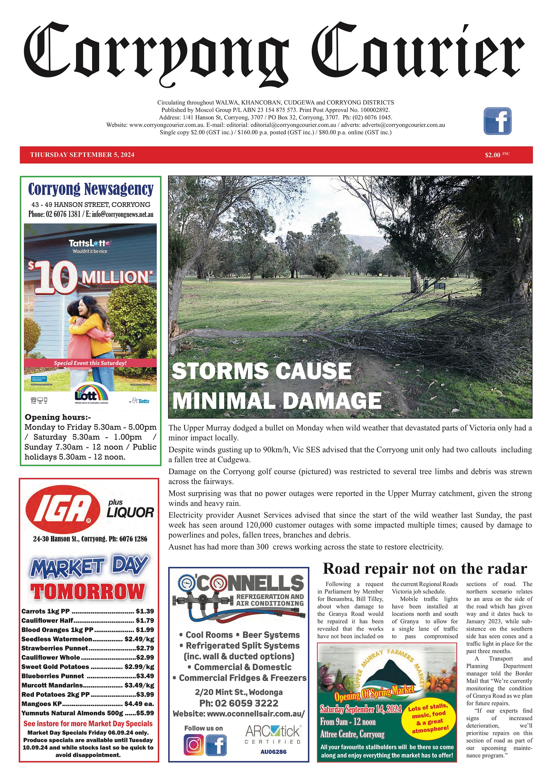 Corryong Courier 5 September 2024