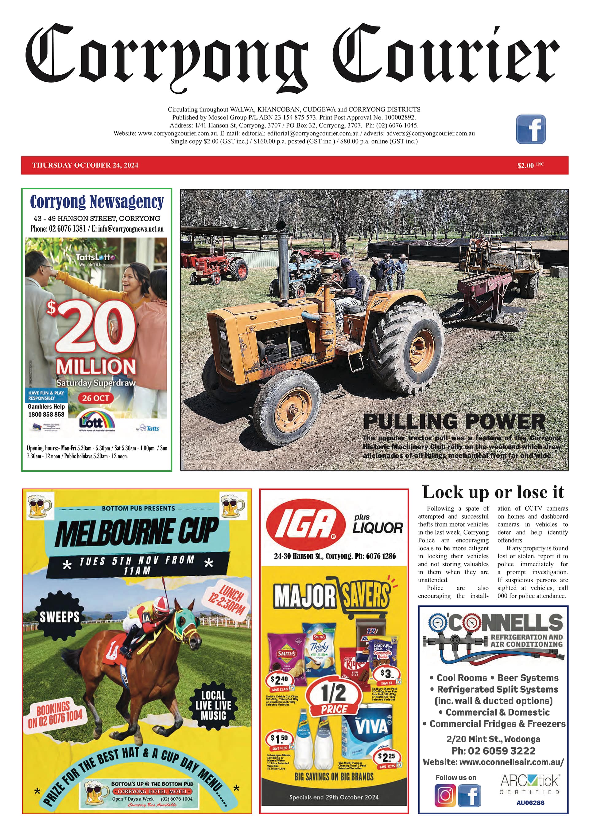 Corryong Courier 24 October 2024