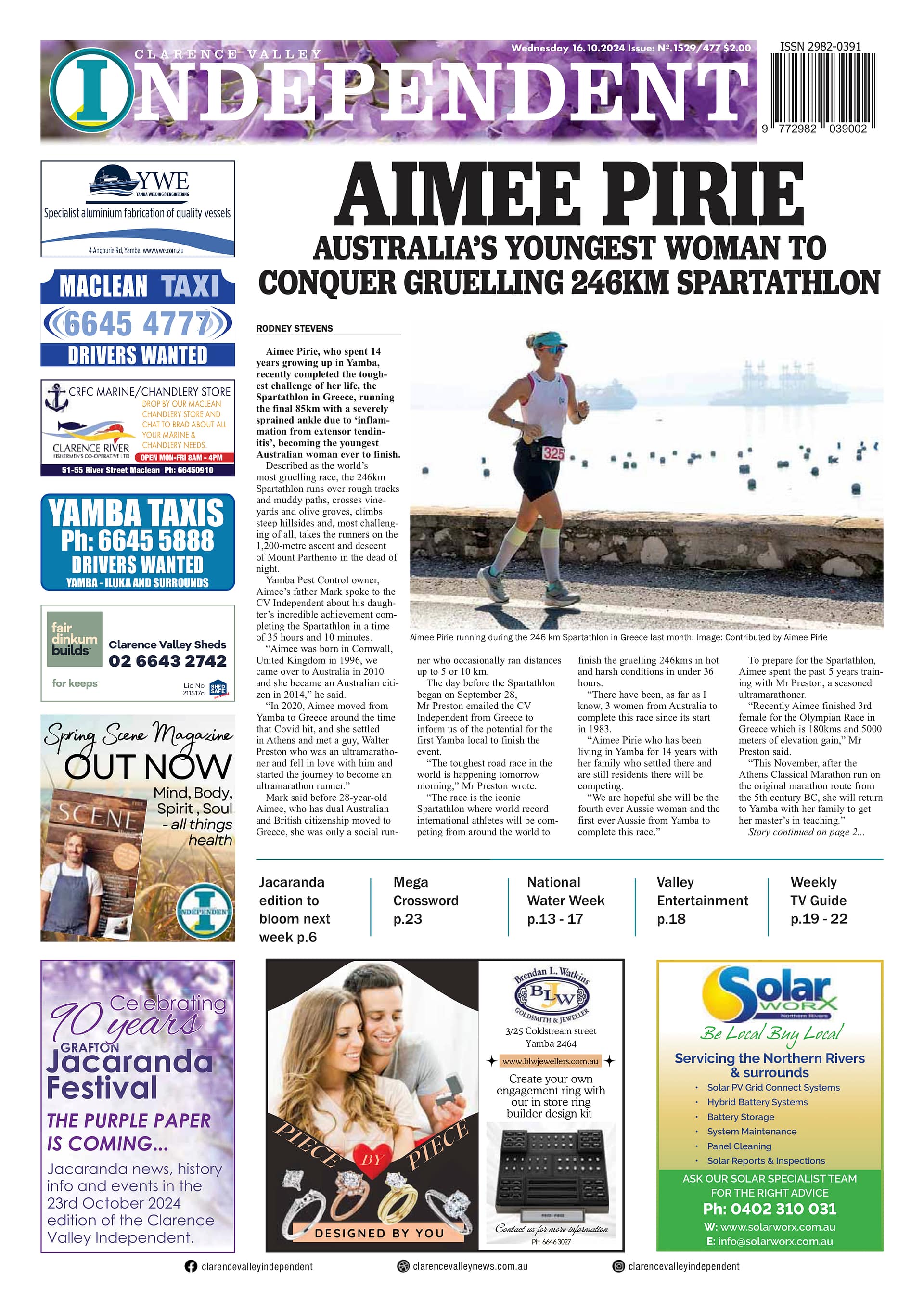 Clarence Valley Independent 16 October 2024