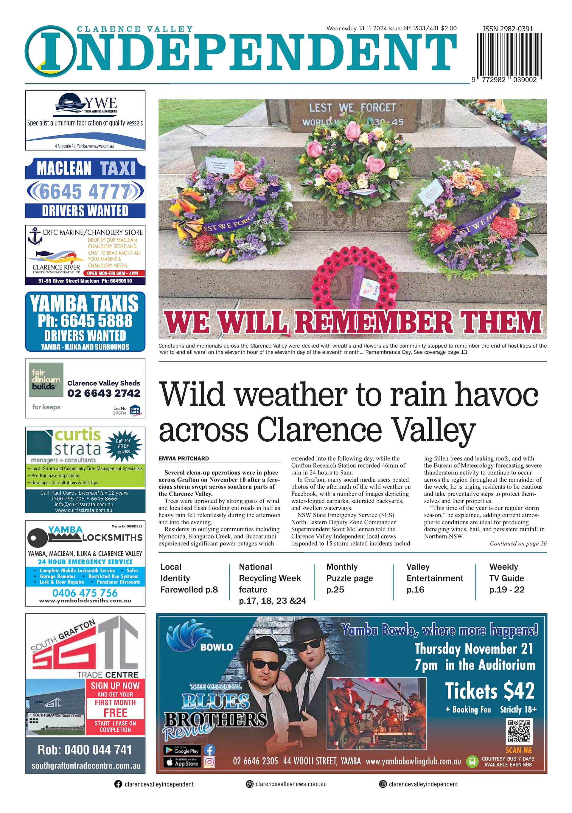Clarence Valley Independent 13 November 2024