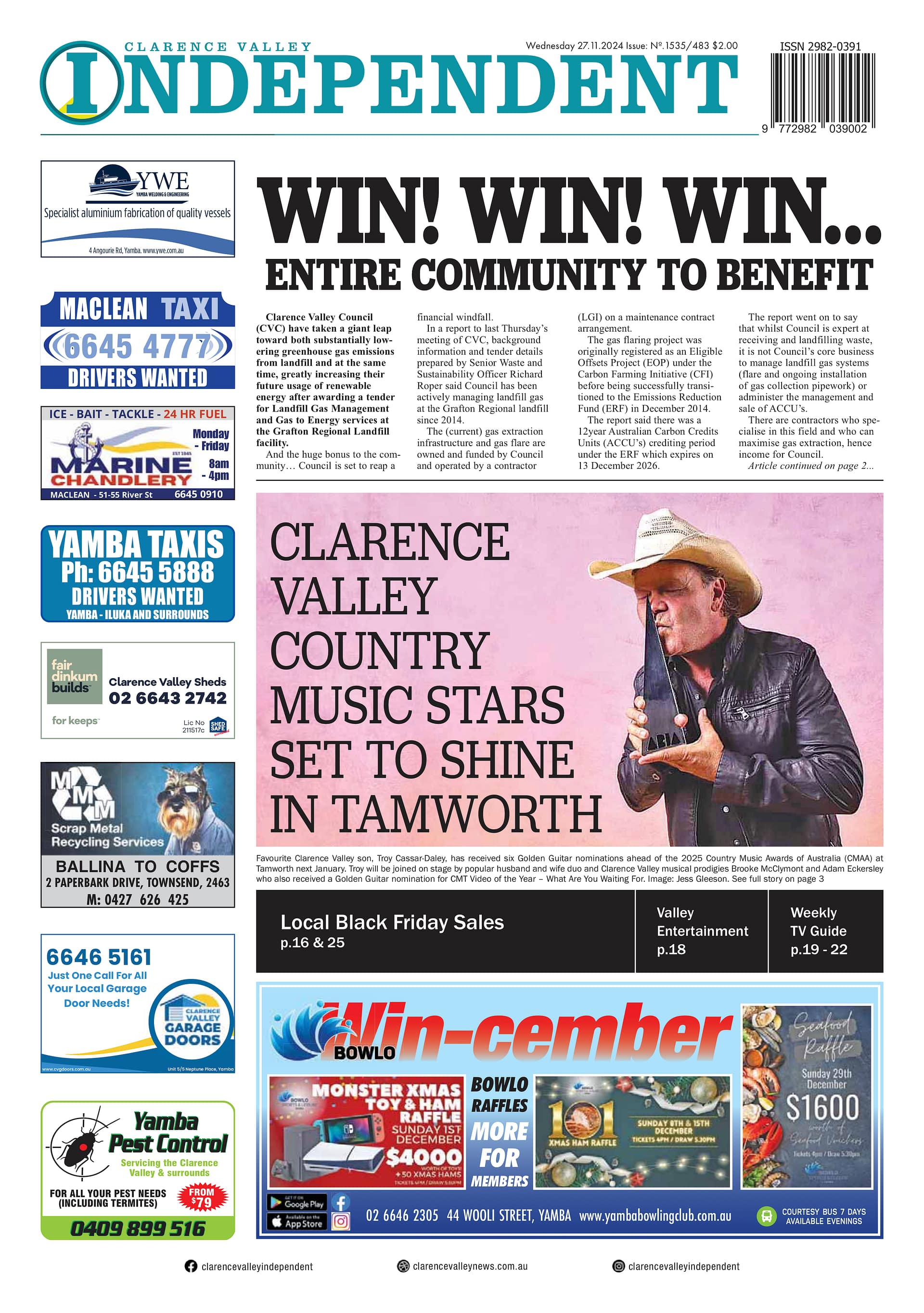 Clarence Valley Independent 27 November 2024