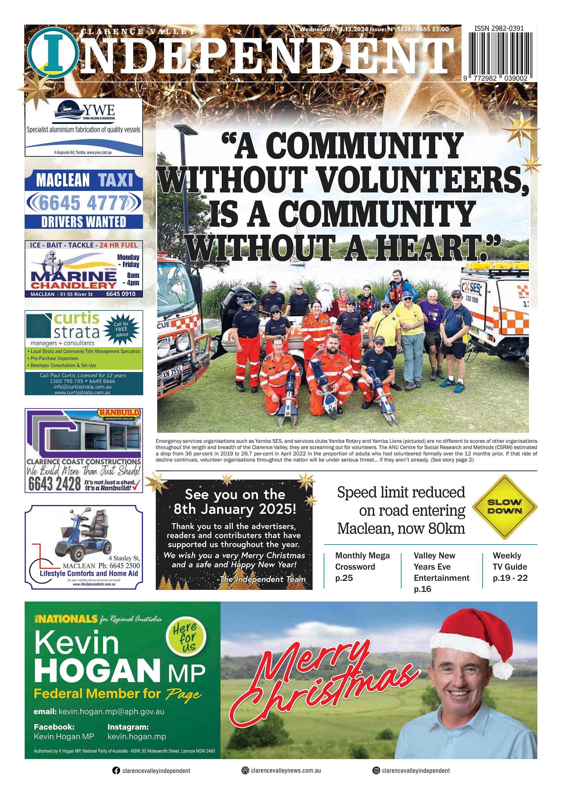Clarence Valley Independent 18 December 2024