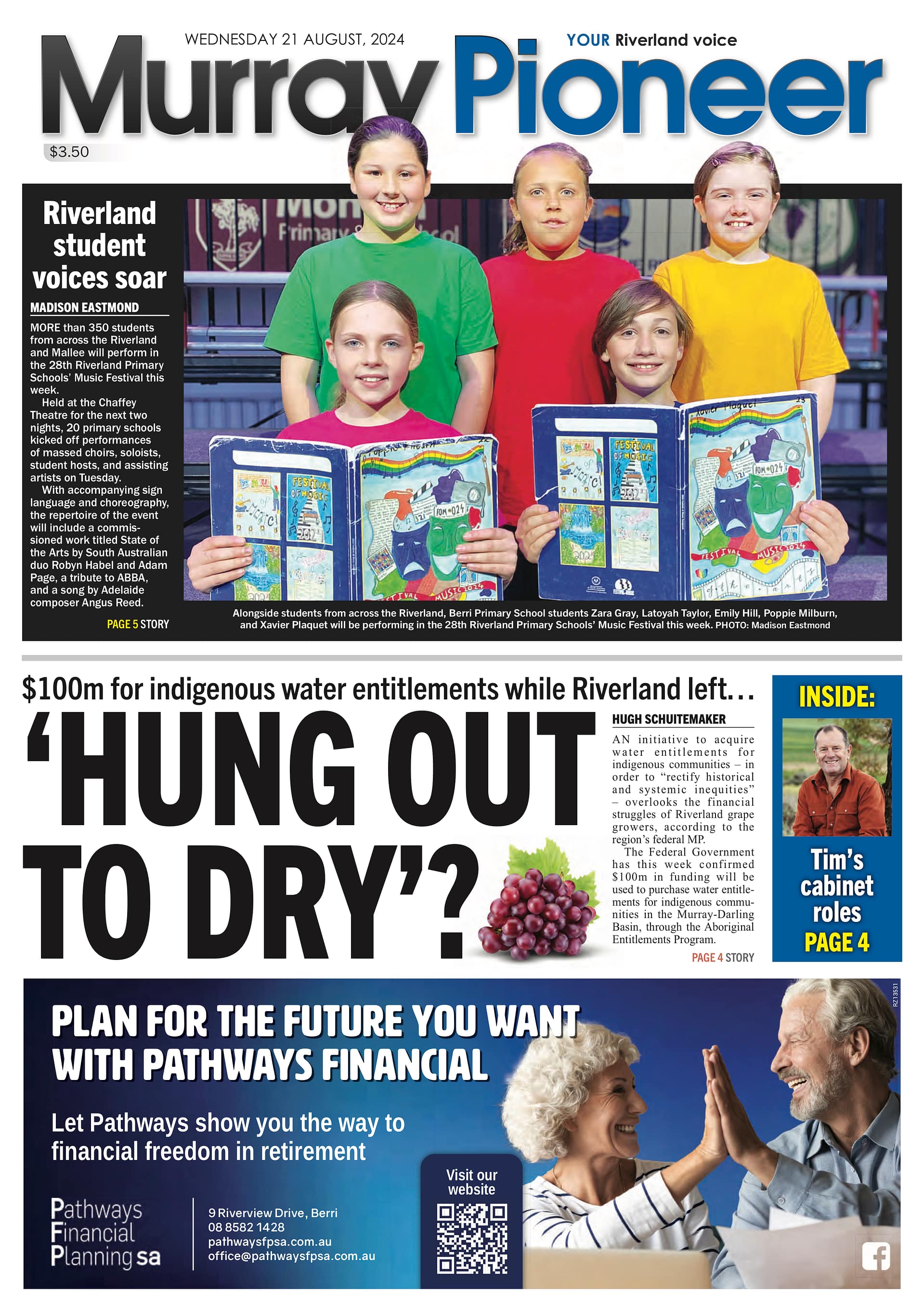 Murray Pioneer 21 August 2024