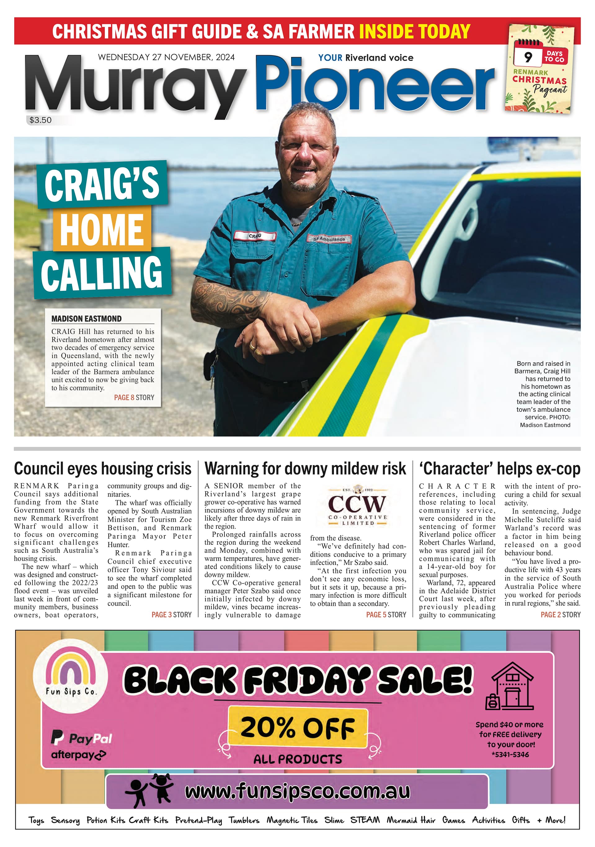 Murray Pioneer 27 November 2024