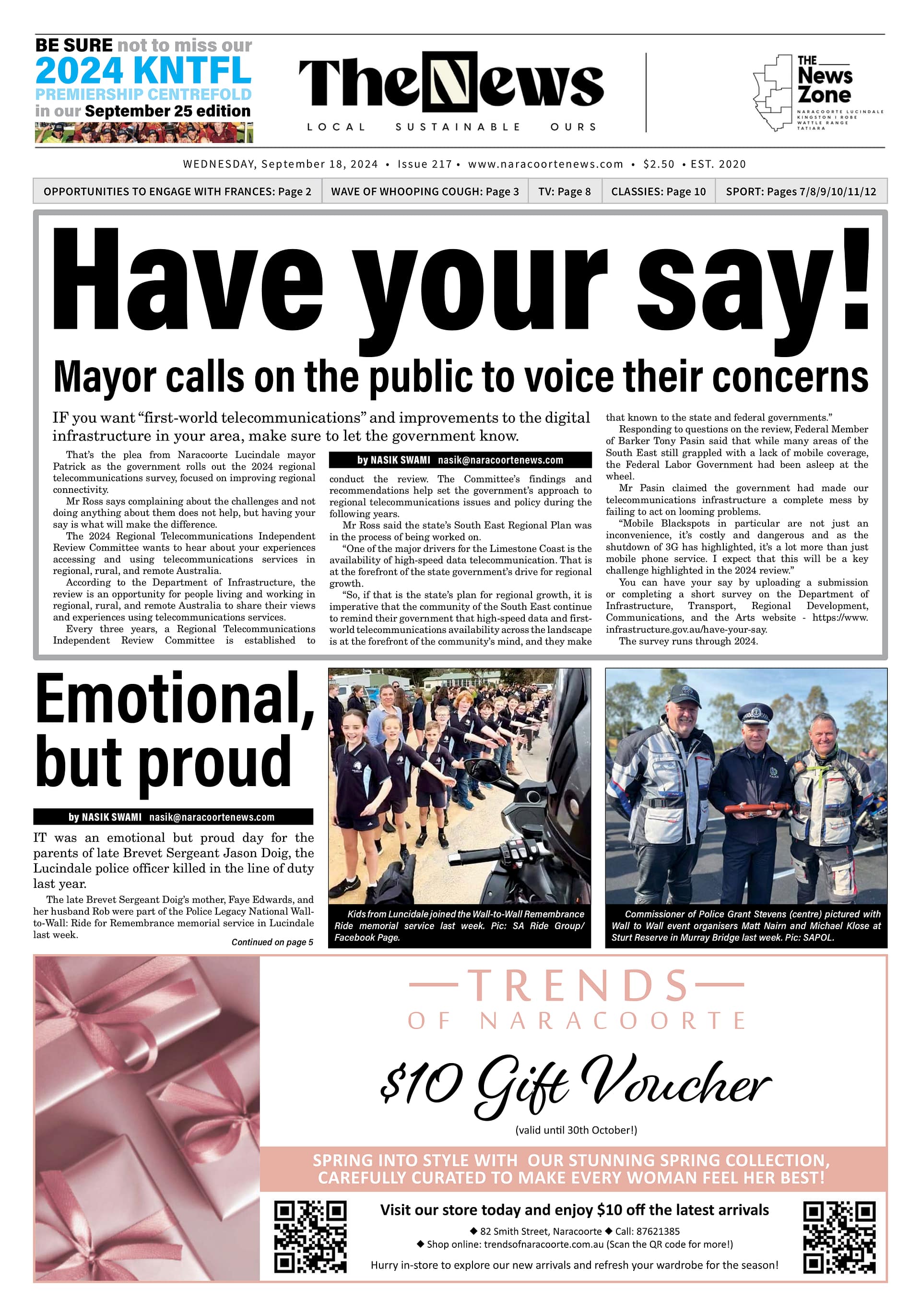 The Naracoorte News 18 September 2024